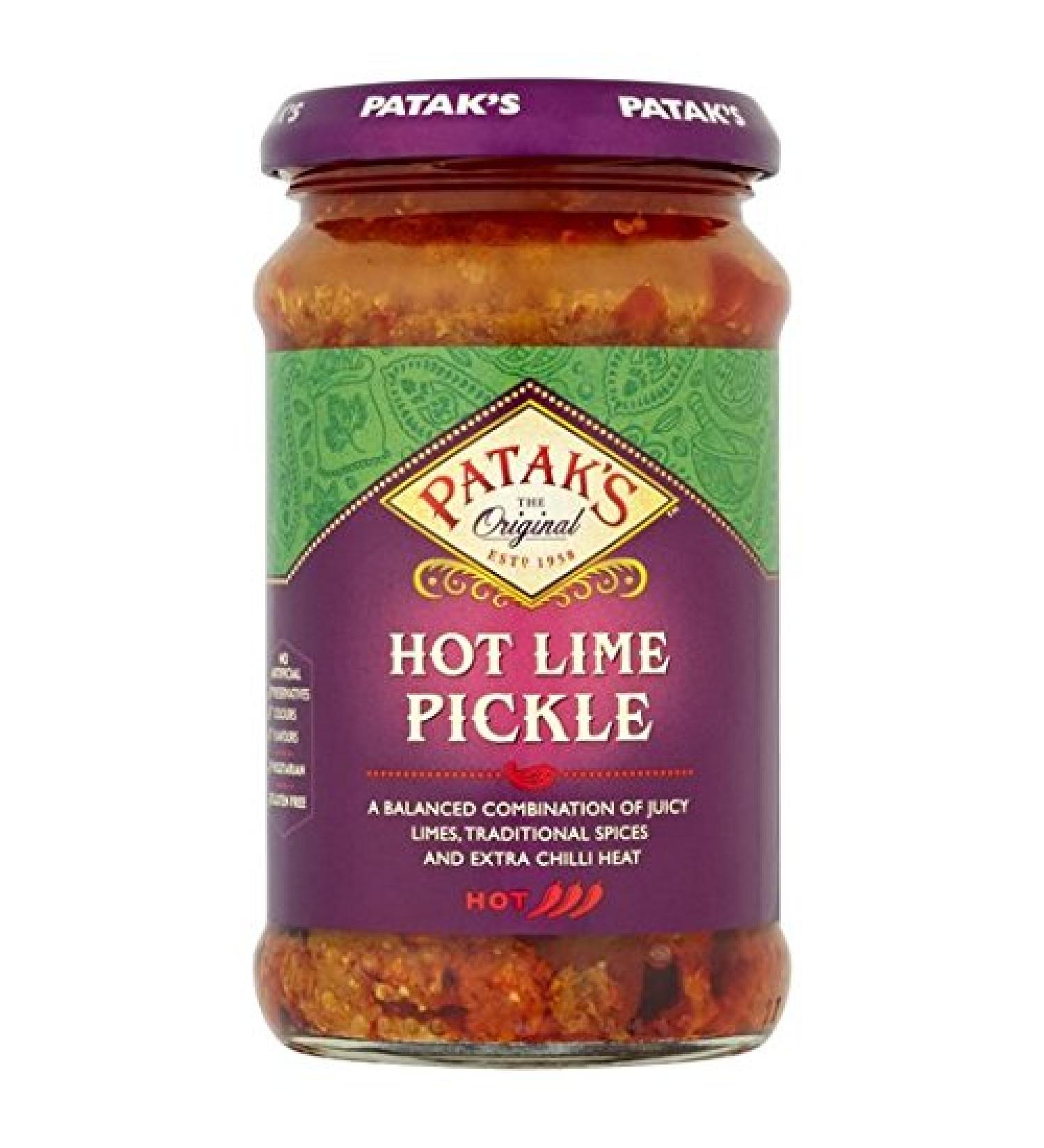 Patak Hot Lime Pickle 283g