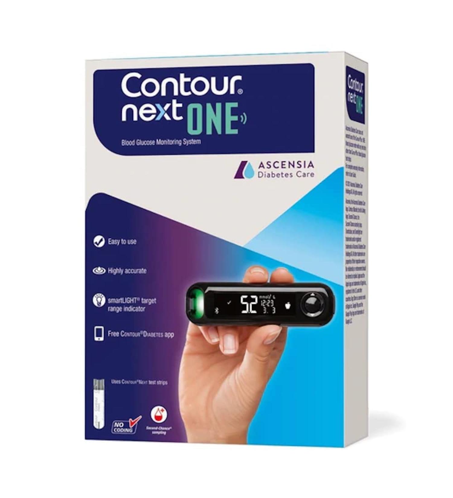 Bayer Contour Next ONE Glucose Monitoring System - Accurate Blood Sugar Tracking - Buy Online on GoSupps.com