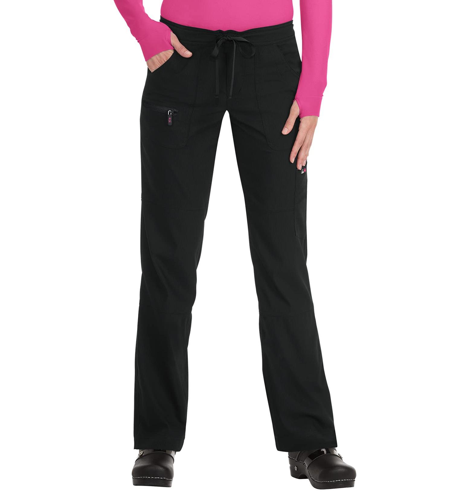 KOI Lite 721 Women's Peace Scrub Pant Medium Black - Comfort and Style for Healthcare Professionals - Buy Online on GoSupps.com