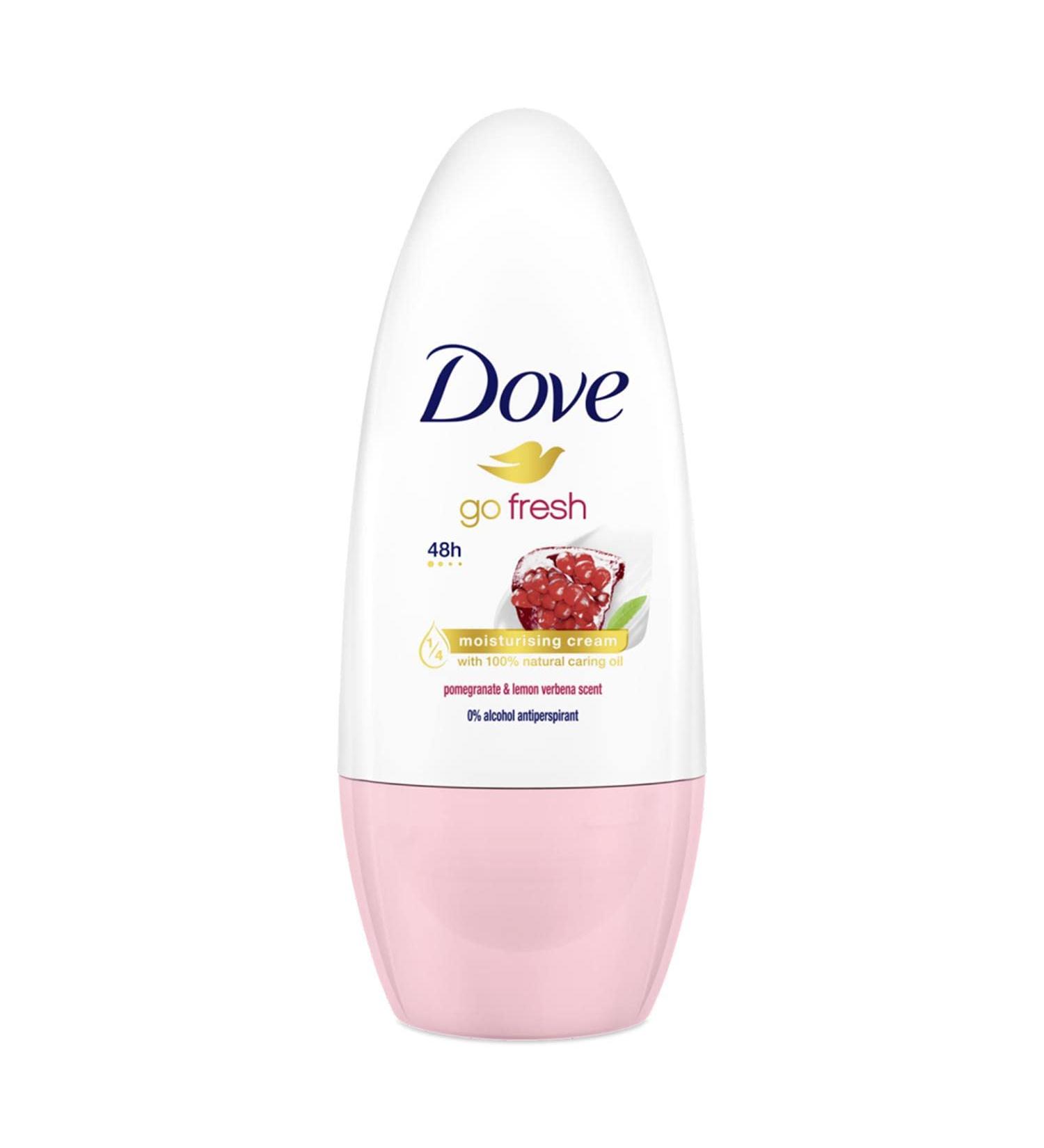Dove Go Fresh Pomegranate Roll-On Anti-Perspirant Deodorant 50ml - Stay Fresh All Day with Long-Lasting Protection - Buy Online on GoSupps.com