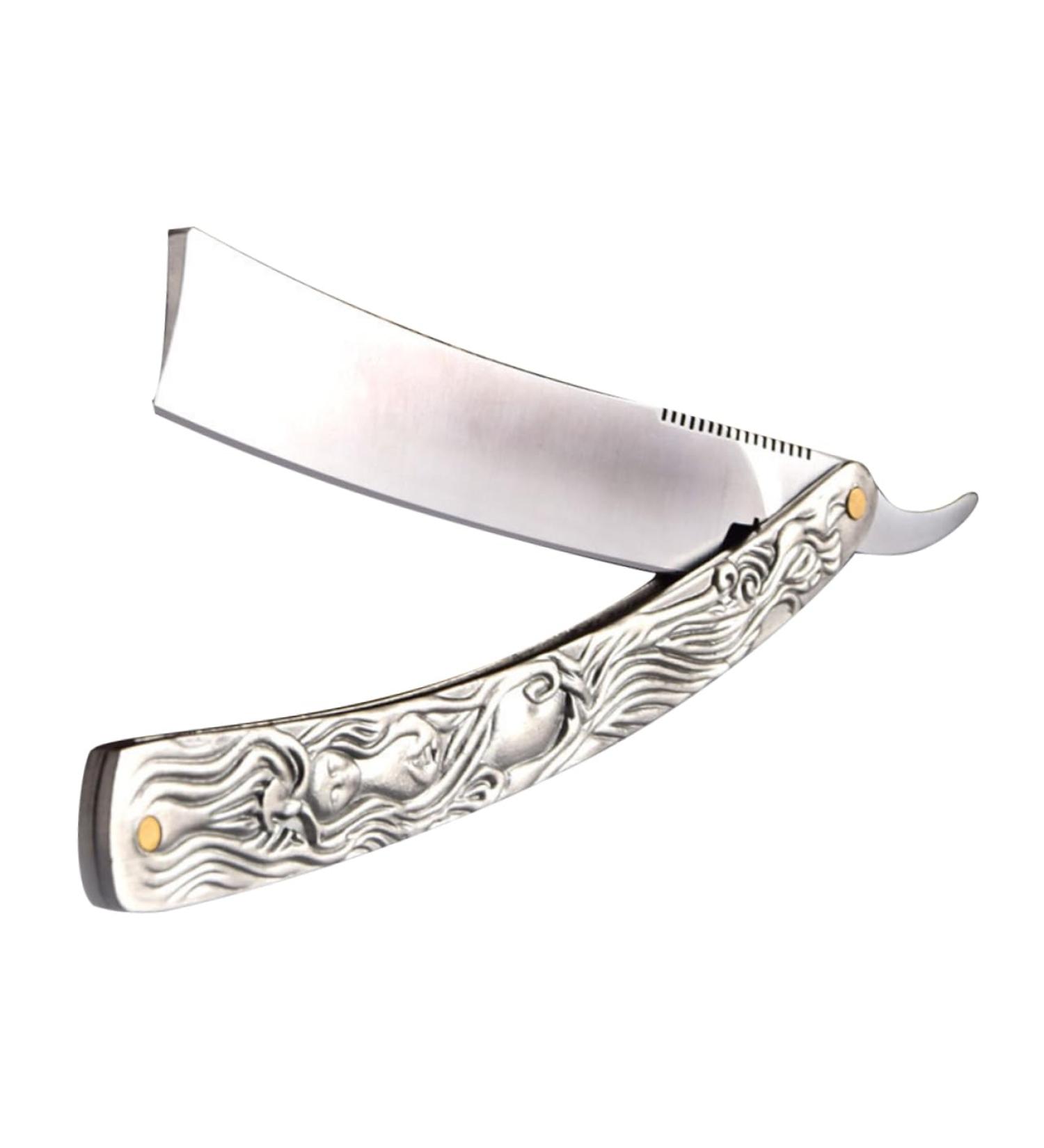 Minkissy Manual Razor for Men - Face & Beard Shaving - Wet Shaving Tool - High-Quality Hair Cover Razor - Buy Online on GoSupps.com