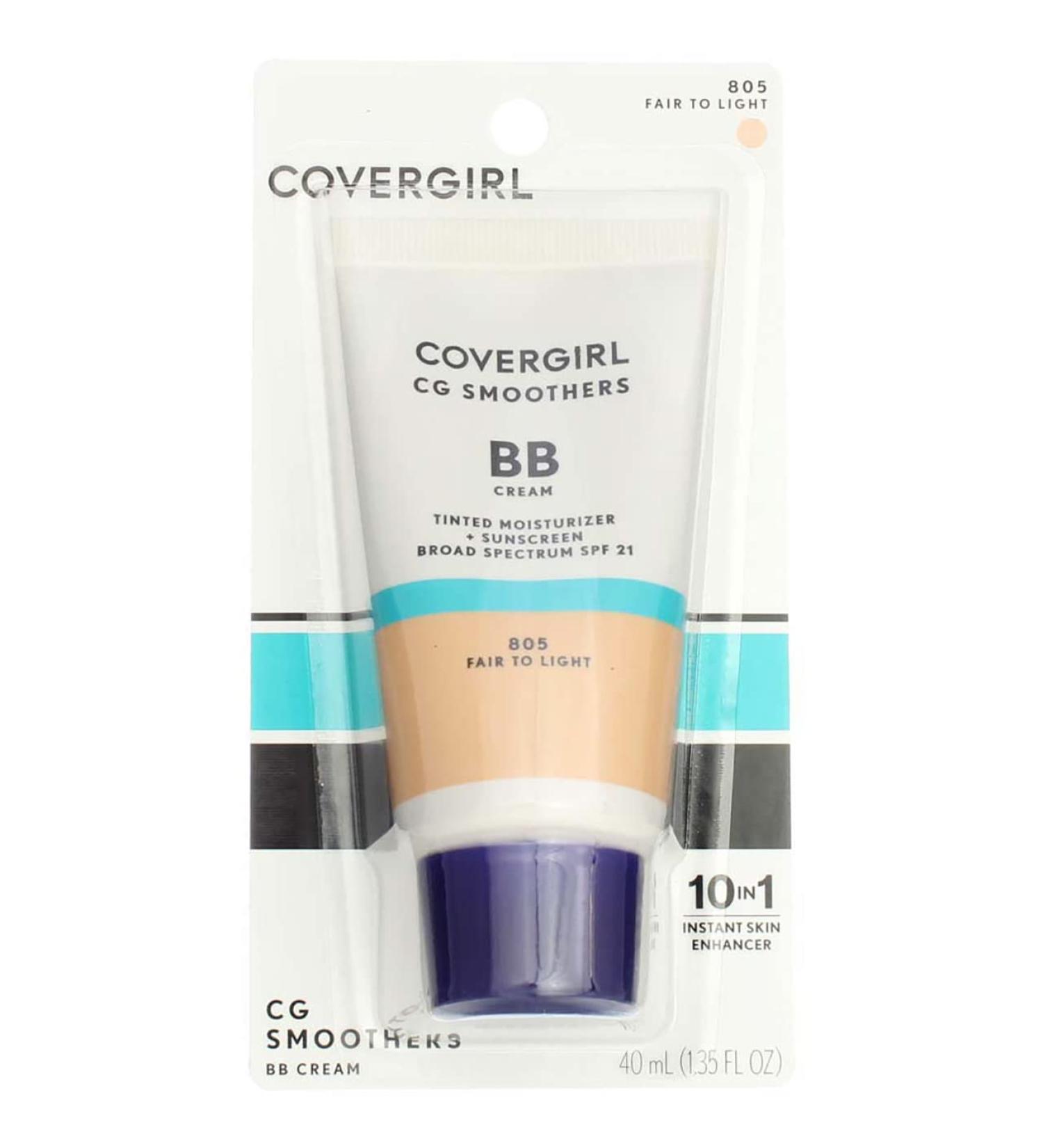 CoverGirl Smoothers SPF 21 Tinted Coverage Fair to Light 805 1.35 oz (Pack of 8) - Buy Online on GoSupps.com