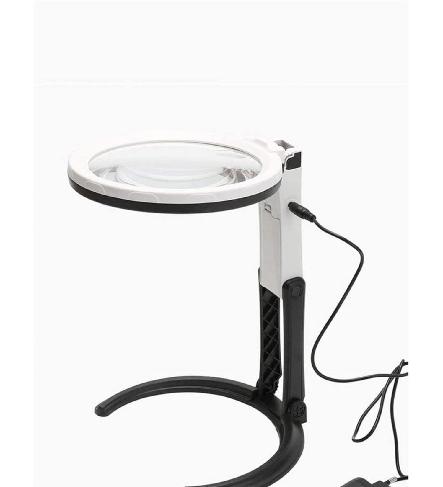 Professional Handheld Magnifier Magnifier LED Lighted Lamp Foldable with Full of Stars - Buy Online on GoSupps.com