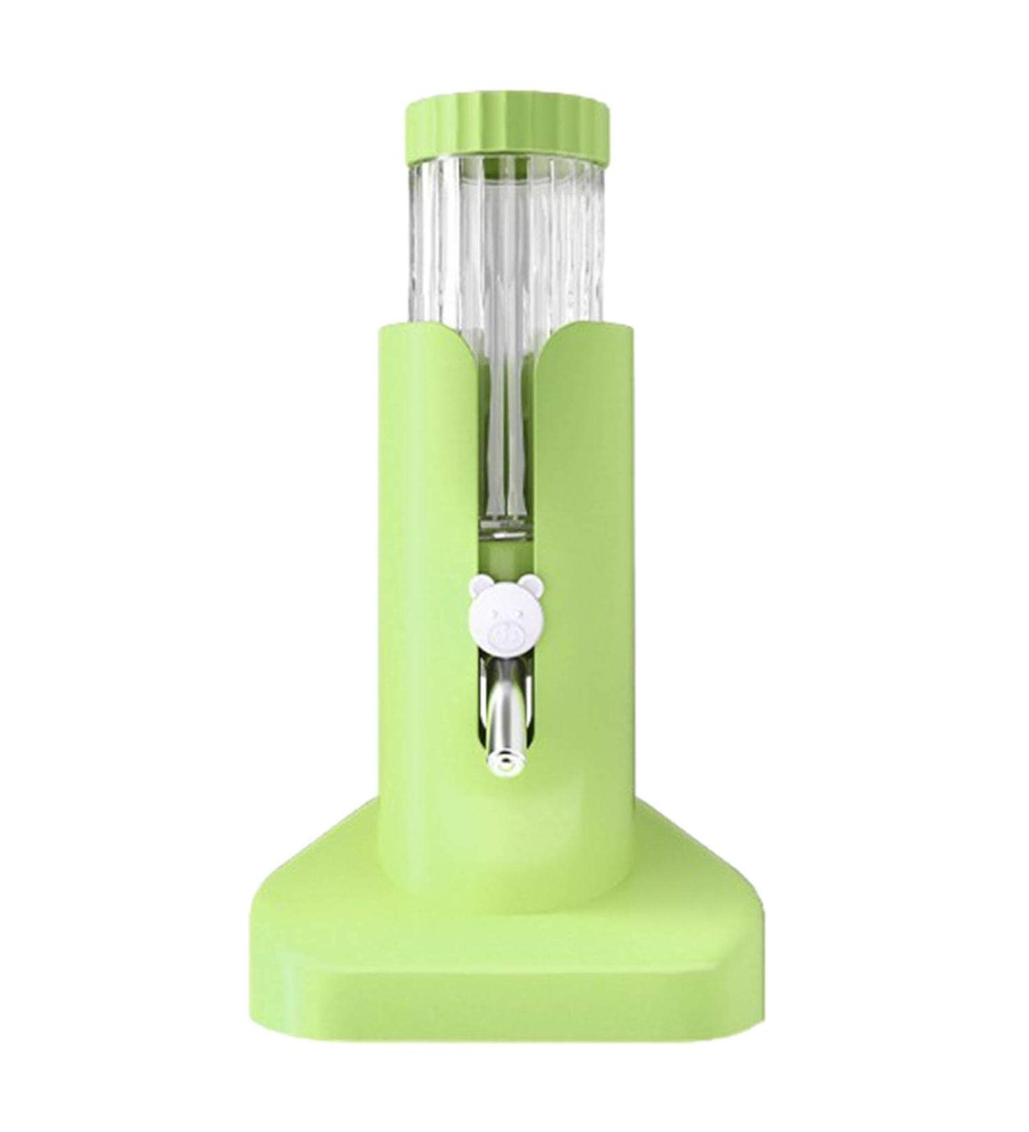 Hamster Water Bottle - Stable Little Pets Automatic Drinking Water Dispenser with Rolling Balls | Pet Animals Water Drinking Bottles for Bunnies Hedgehog Green - Buy Online on GoSupps.com