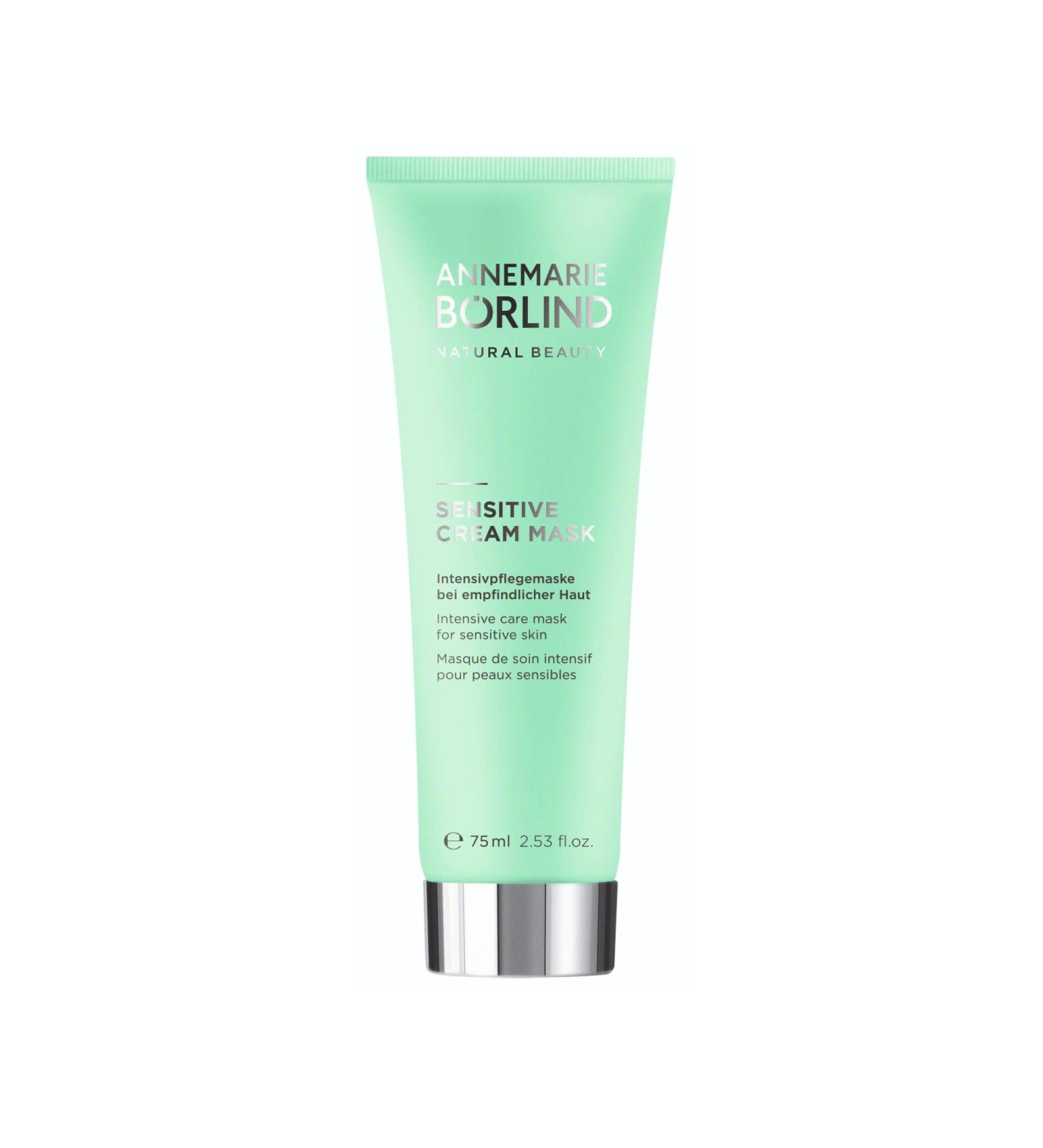 Annemarie B rlind Sensitive Cream Mask (75ml) - Vegan Intensive Care for Sensitive Skin Redness Relief & Soothing Hydration - International Shipping Available - Buy Online on GoSupps.com