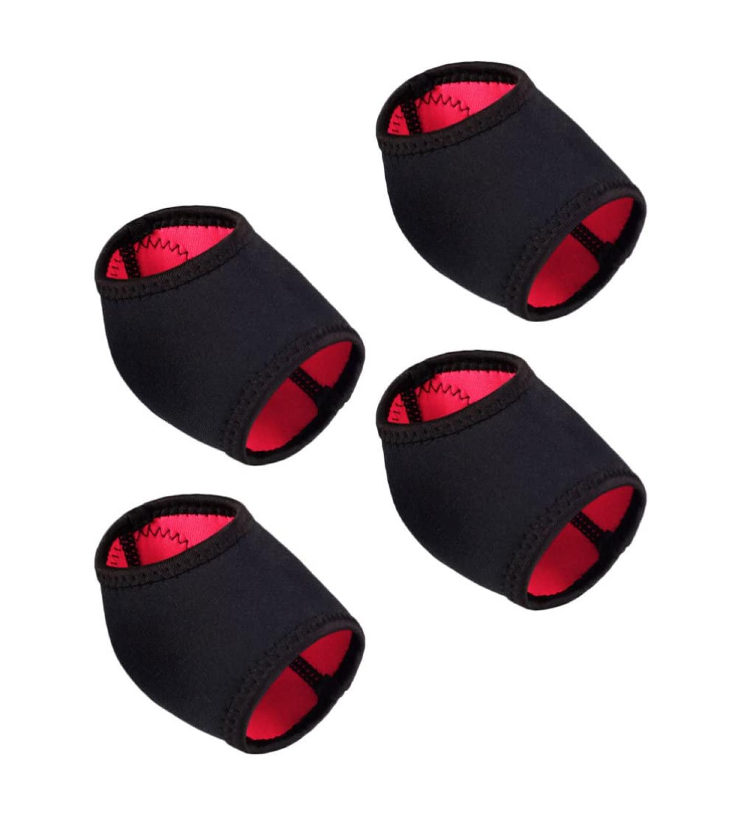 FOMIYES Cleats Football - Neoprene Heel Guard Protectors for Plantar & Cracked Heels (2 Pairs) | Free International Shipping - Buy Online on GoSupps.com