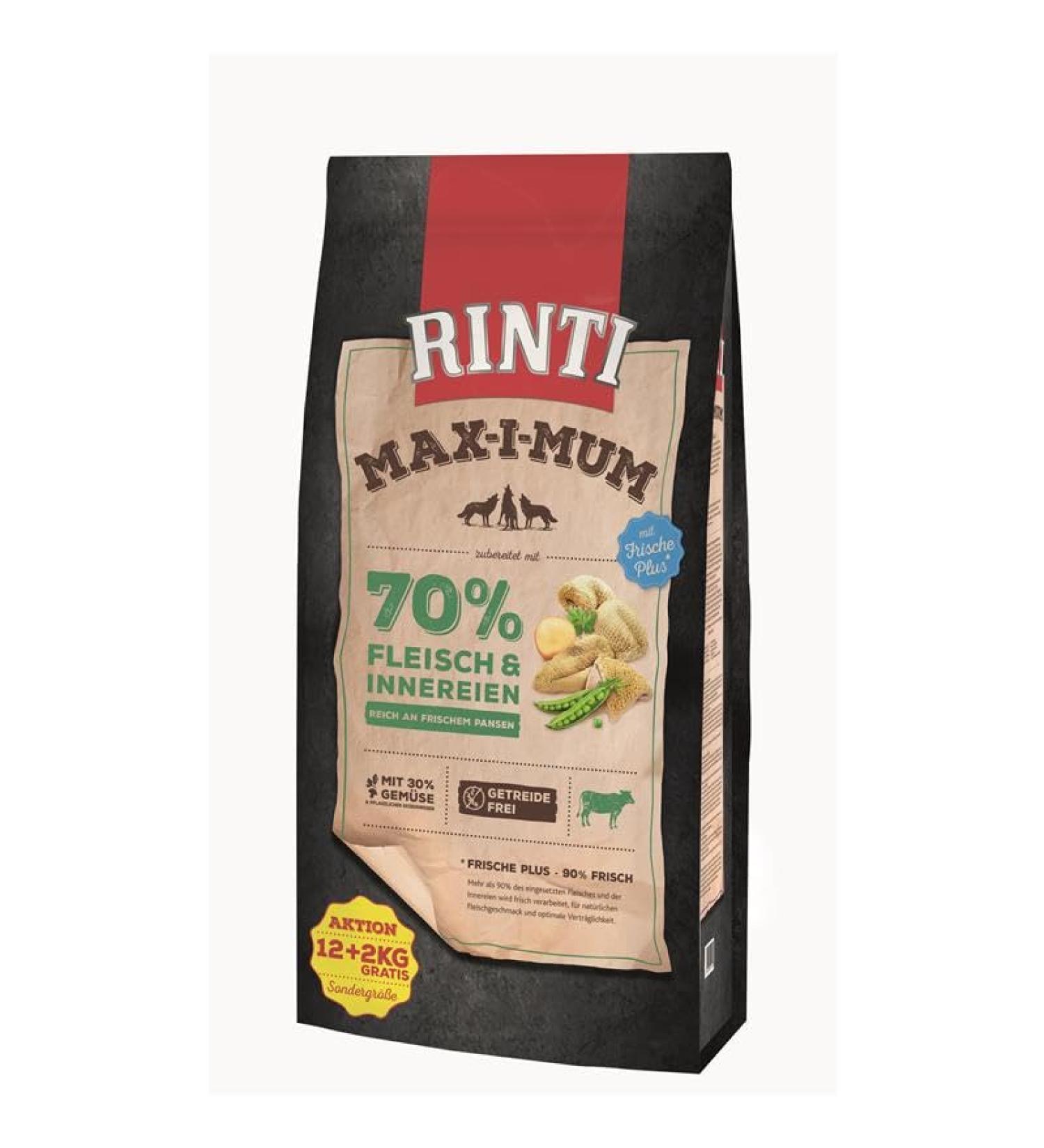 RINTI Max-i-Mum Paunch - 12 kg + 2 kg free