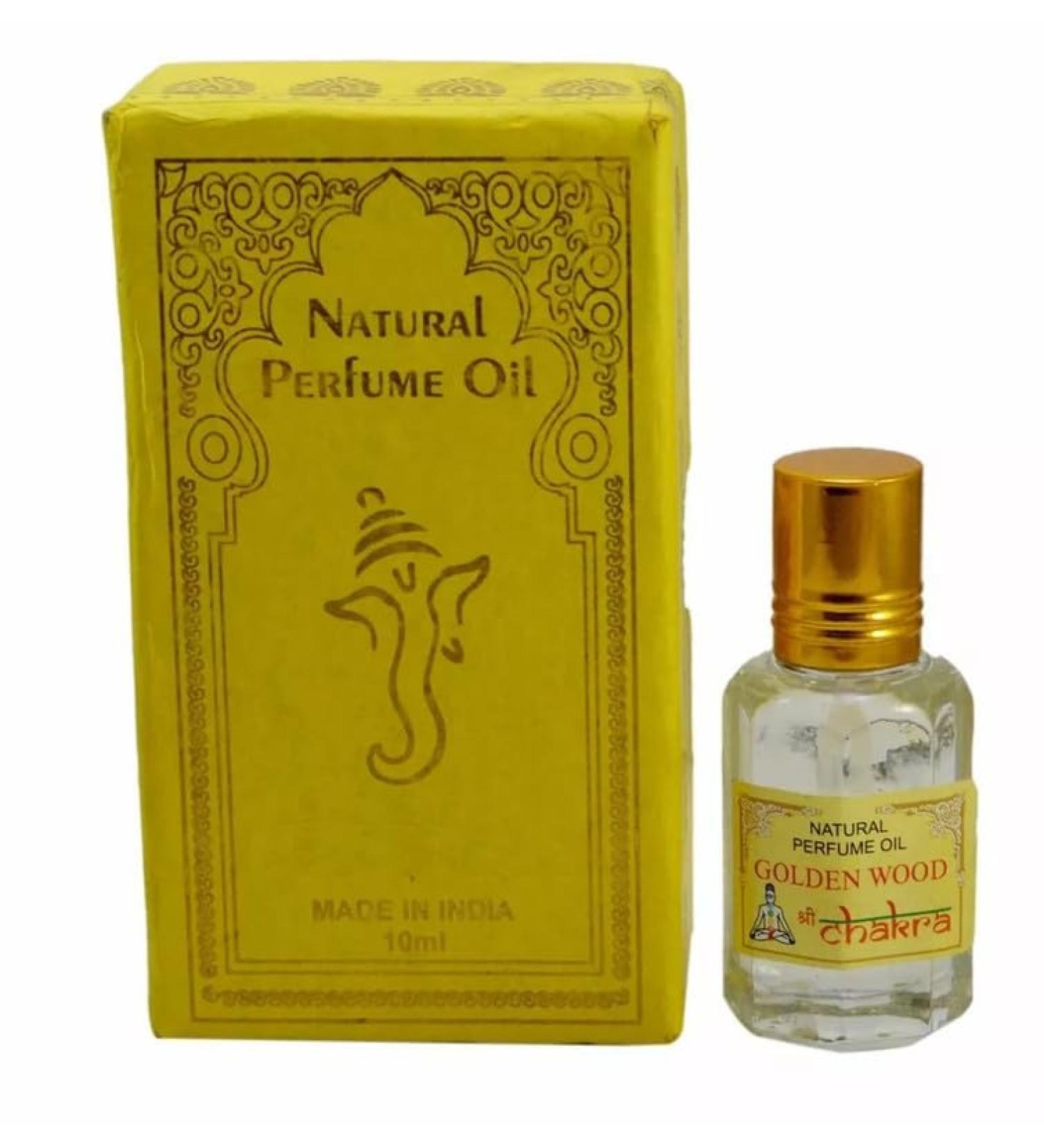 Perfume Oil Golden Woods Long Lasting Fragrance Roll-On Attar For Mens And Womens- 10 ML Pack Of 1