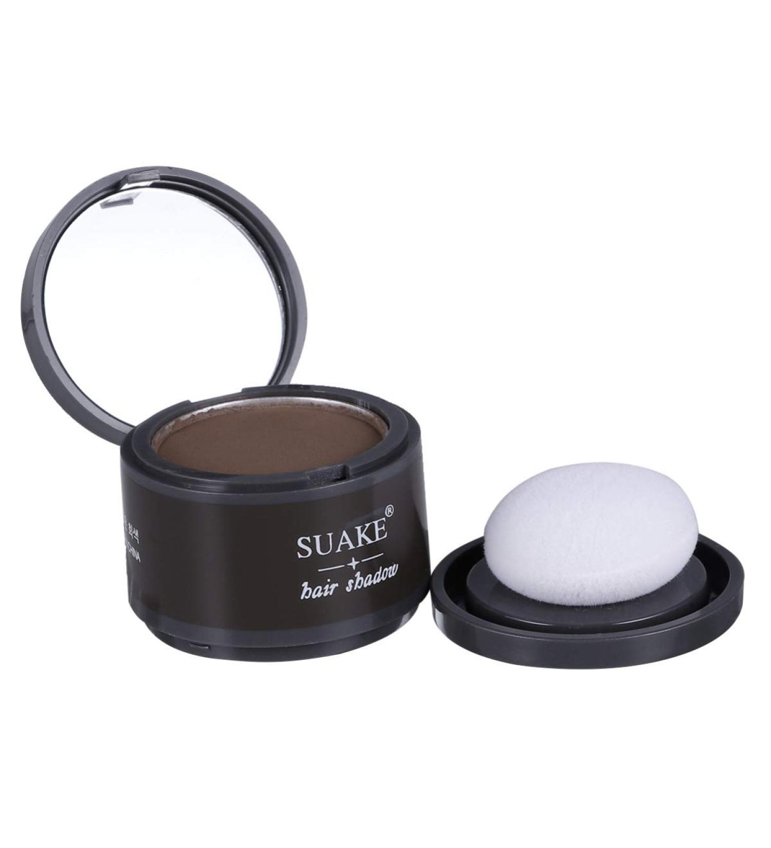 Beaupretty Magic Fluffy Thin Hair Clip Powder Mini Hair Clip Shadow Hair Concealer Makeup Hair Clip Cover Powder for Fine Hair (Dark Brown) - Buy Online on GoSupps.com