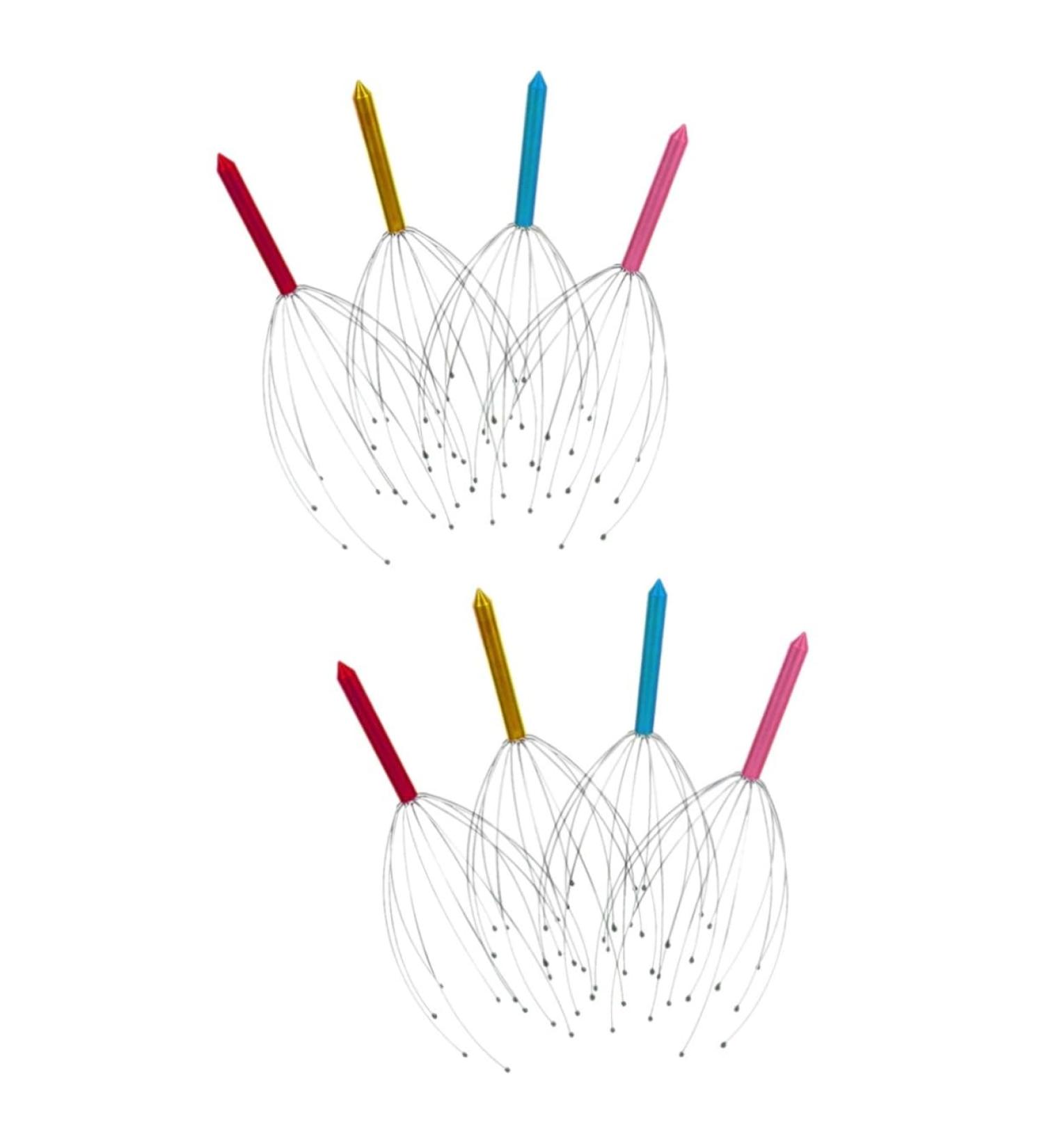 Beaupretty 8 STK Scalp Massage Gear - Enhance Circulation & Relaxation | Shop Internationally - Buy Online on GoSupps.com