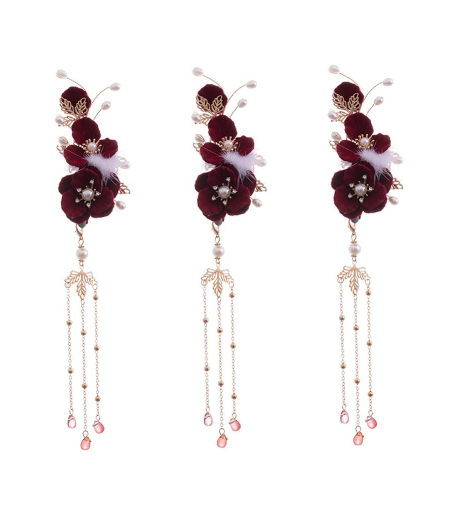 minkissy the antique ball hair clip teen girl hair accessories womens hair accessories flower hair clips for women hair barrettes for women the flowers Miss flower hairpin Accessories - Buy Online on GoSupps.com