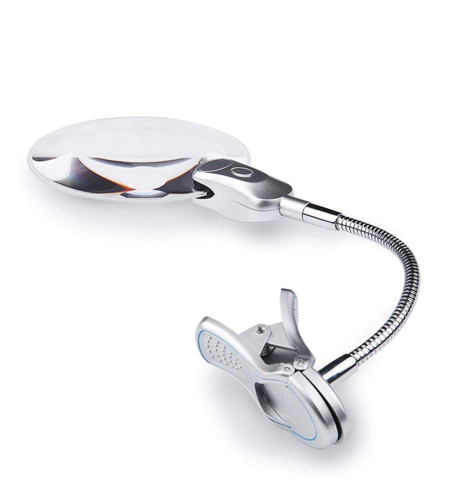 Desktop Magnifier Lighted Old Man Reading Watch HD Repair Large Mirror Children's Magnifier Good Times - Buy Online on GoSupps.com