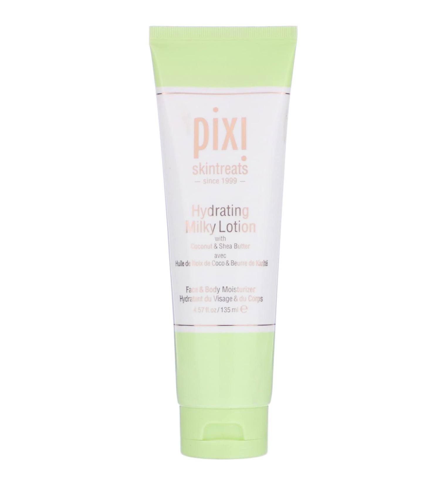 Pixi Beauty Skintreats Hydrating Milky Lotion Face Body Moisturizer 4 57 fl oz 135 ml