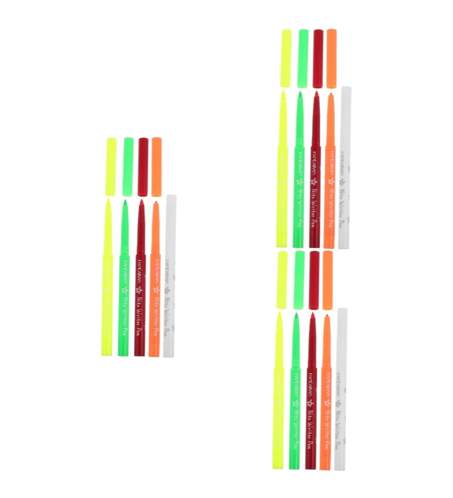 Beavorty 15 Pcs Fluorescence Eye Liner Eye Liner Pencils Plastic Eyeliner Fluorescence 12.00X0.80X0.80CMx3pcs Assorted Colorx3pcs - Buy Online on GoSupps.com