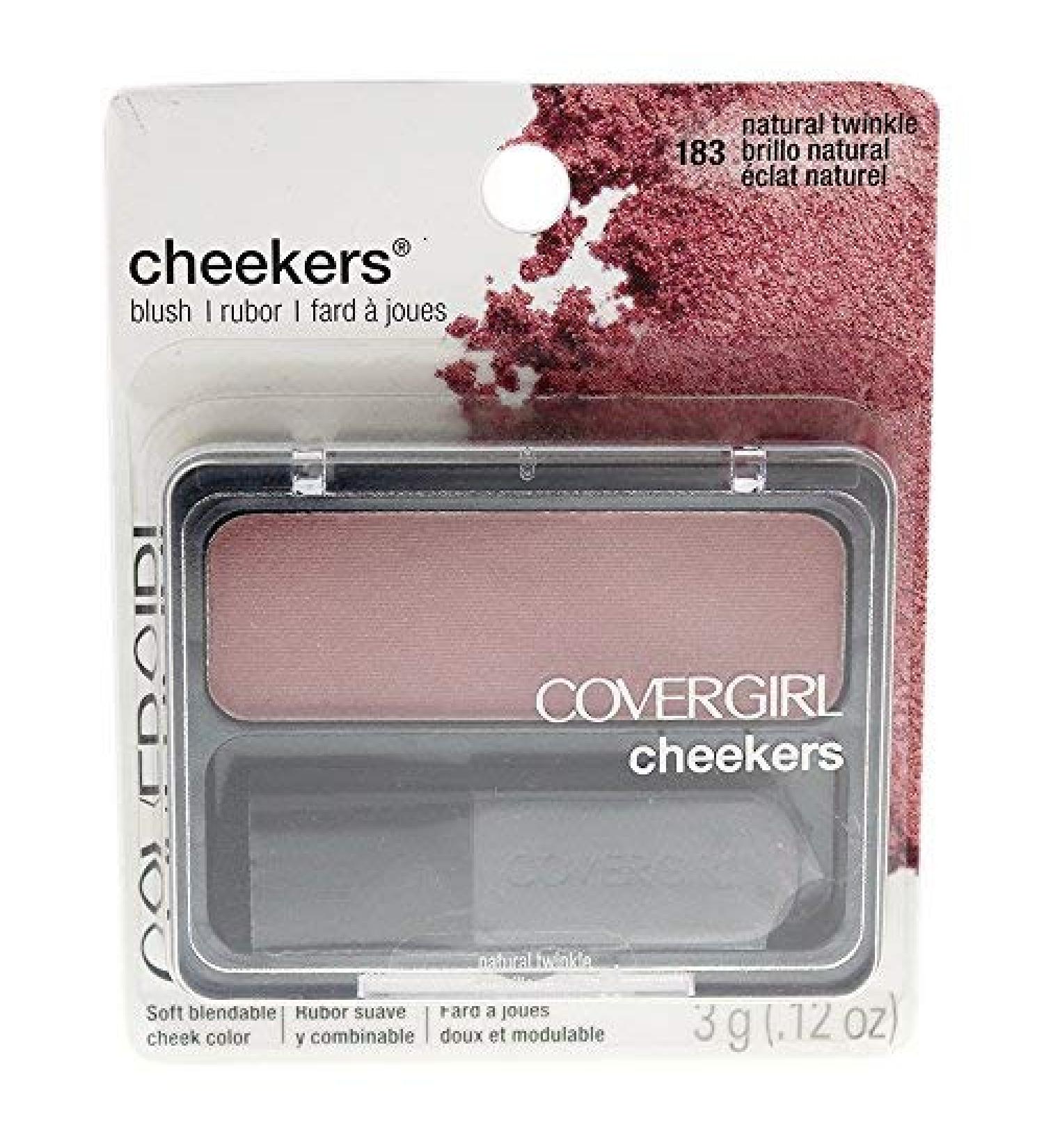 CoverGirl Cheekers Blush  183 Natural Twinkle  0.12 Ounce  183 Natural Twinkle