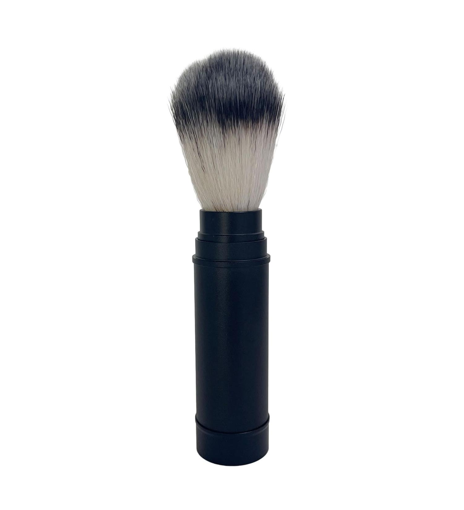 Milageto Bart-Razi Brush - Portable Nylon Bristle Cream-Soap Brush for Hairdressing at Home | Perfect Birthday Gift - Buy Online on GoSupps.com