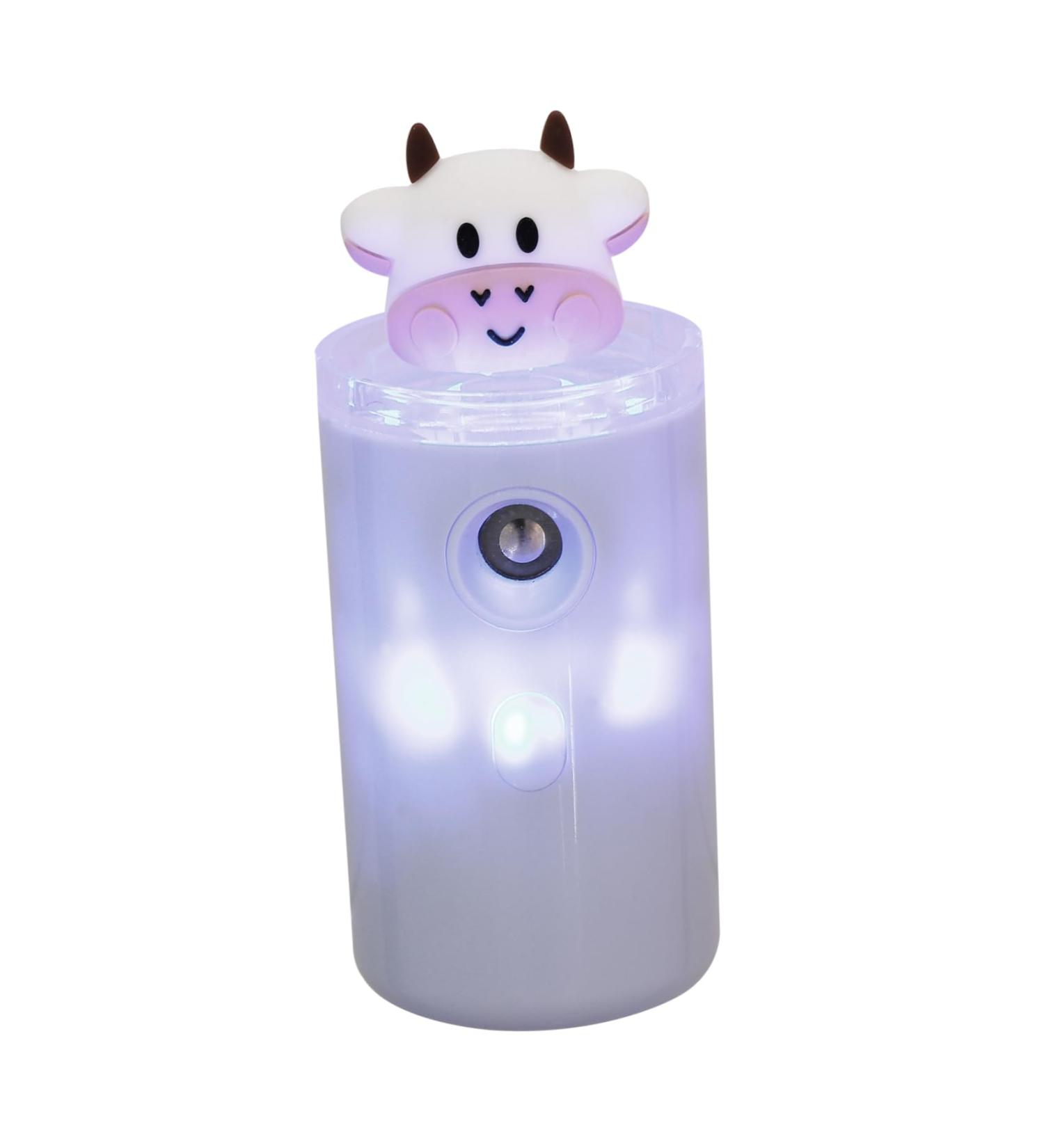 Outanaya Moisturizer Cartoon Humidifier Mini Handy Mist Sprayer Skin Steamer Plastic Material White - Buy Online on GoSupps.com