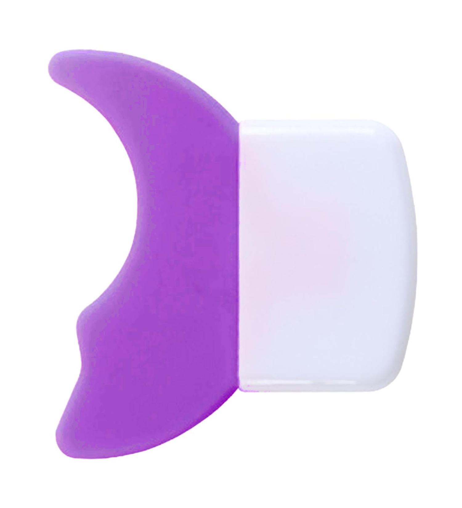  Shanrya Anti-smudge Mascara Shield for Eyelashes Double Arch Anti-smudge Eyelash Applicator Deflector Suitable for All Face Shapes (Purple) - Buy Online on GoSupps.com