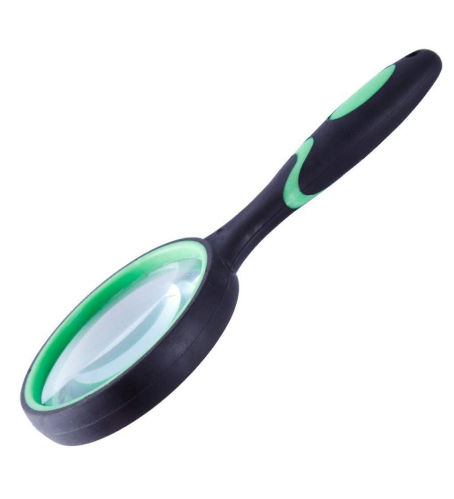Color Rubber Anti-Drop Magnifying Glass Thick Glass Lens Reading 10 Times Magnifying Glass Made in China - Buy Online on GoSupps.com