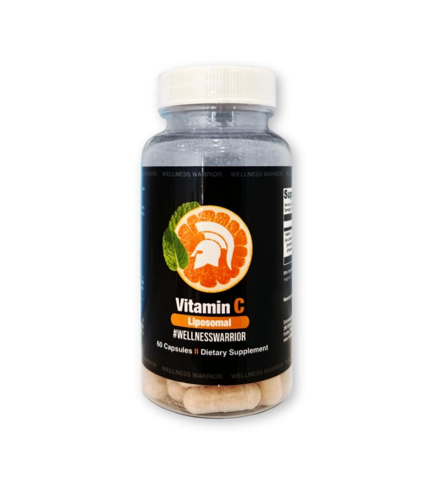 Wellness Warrior Vitamin C Liposomal Supplement 1 140mg 60 Capsules - Buy Online on GoSupps.com