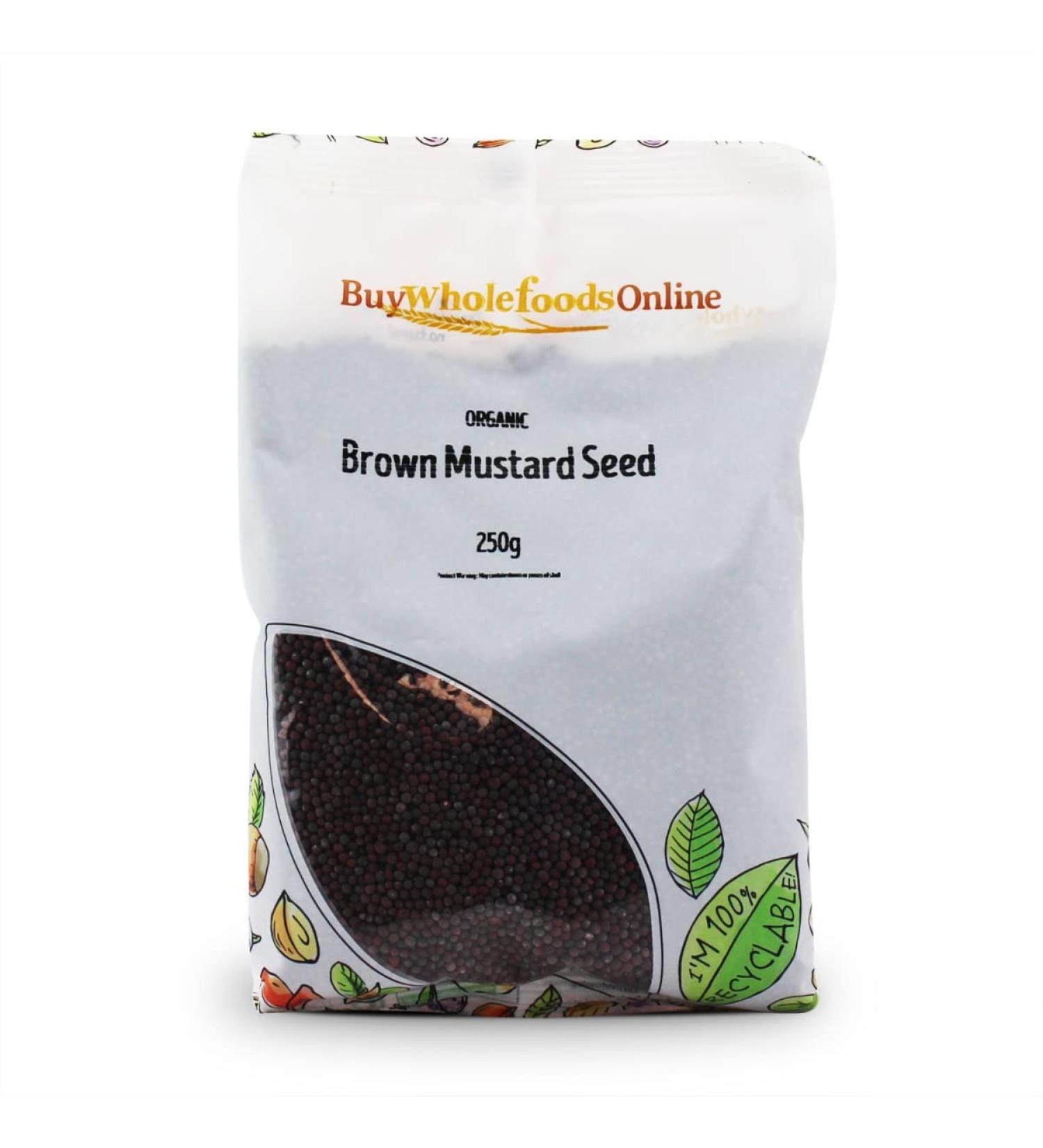 Organic Mustard Seed Brown 250g (BWFO)