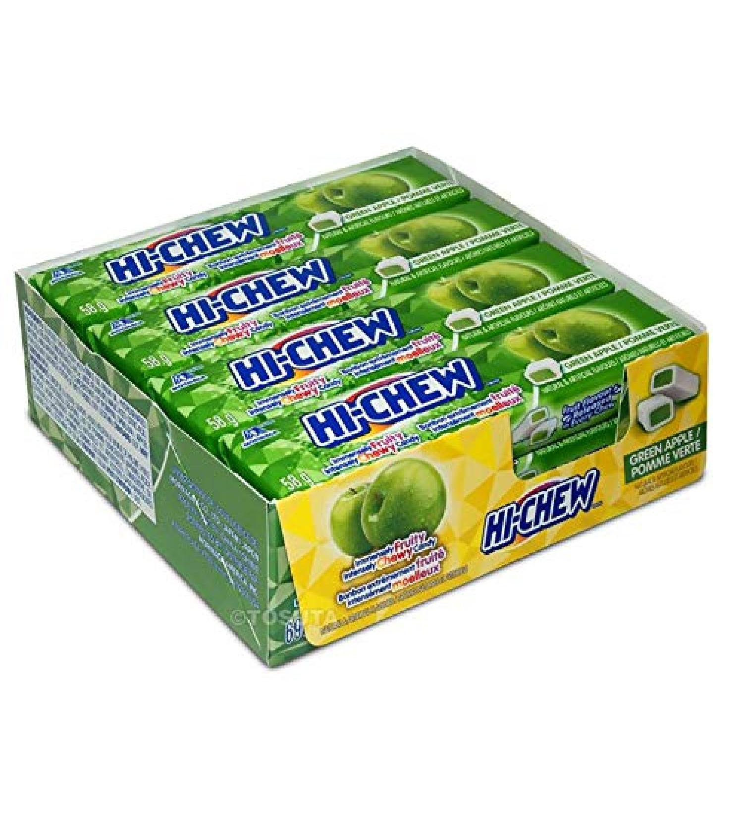Hi-Chew Fruit Chews 12 Pack (Green Apple) - Buy Online on GoSupps.com