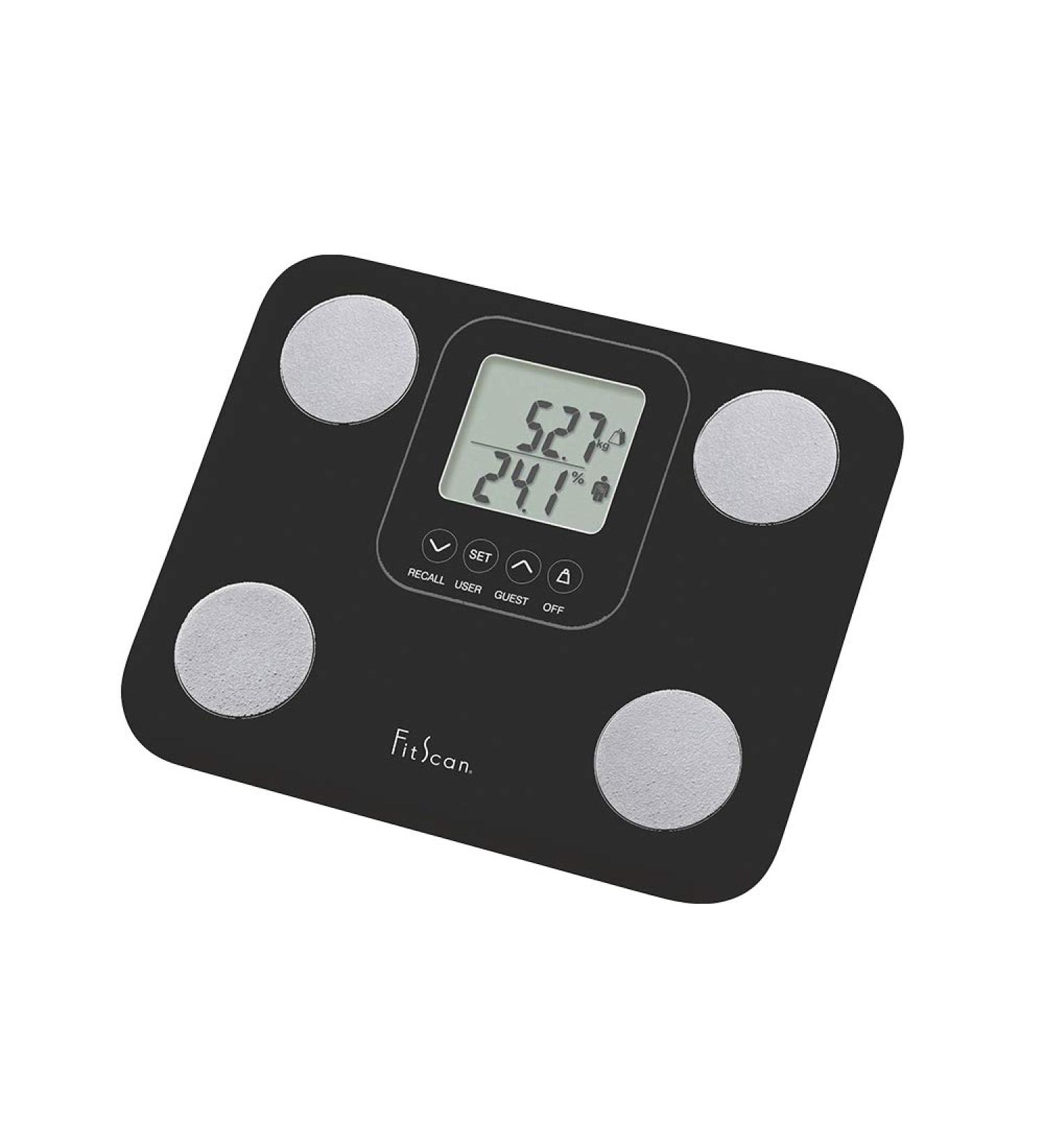 Tanita BC-730F FitScan Black Body Composition Monitor Scale | Accurate Weight and Health Insights - Buy Online on GoSupps.com