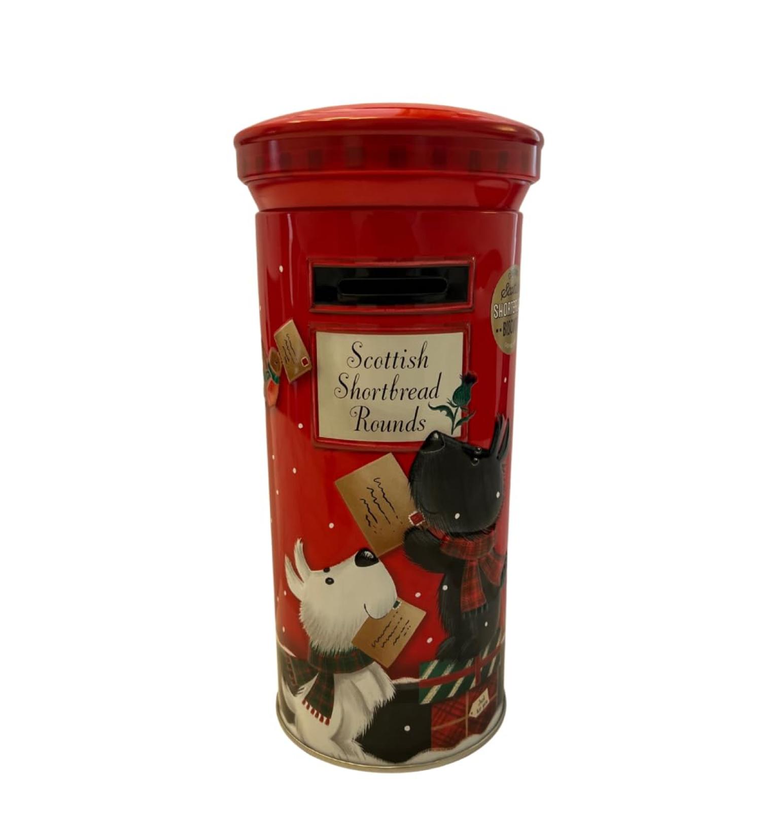 Scottish Shortbread Biscuits in Postbox Tin - Kids & Adults Christmas British Novelty Gift - Assorted Shortbread Biscuits For Christmas Traets - Secret Santa & Xmas Eve Box - Buy Online on GoSupps.com