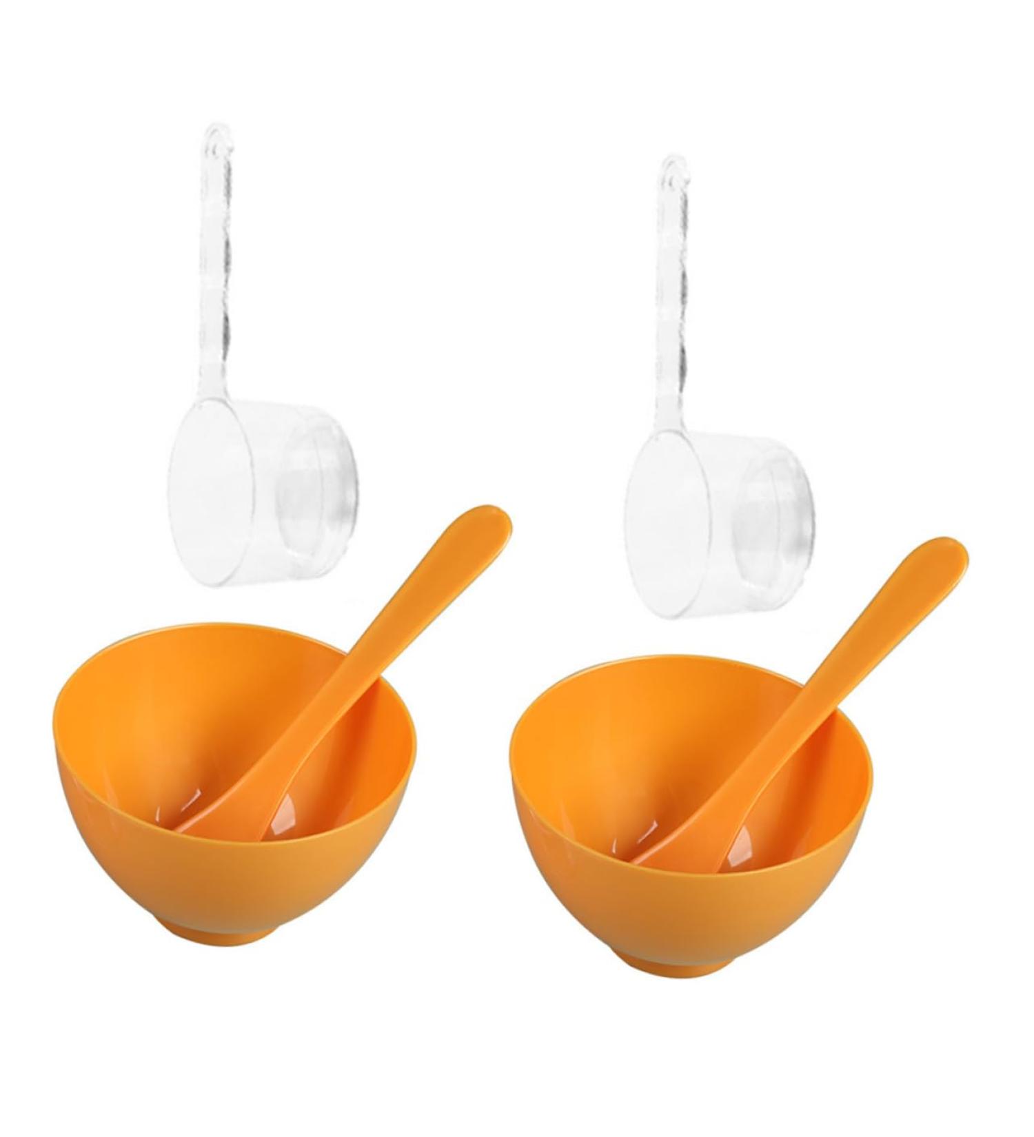 Beaupretty 2ensembles Set De Bols M langeurs Dor s Pour Masque Visage Avec Applicateurs Outils Flexibles Pour Diy Soins Peau Compact Et Portable Pour Femmes Et Salons - Buy Online on GoSupps.com