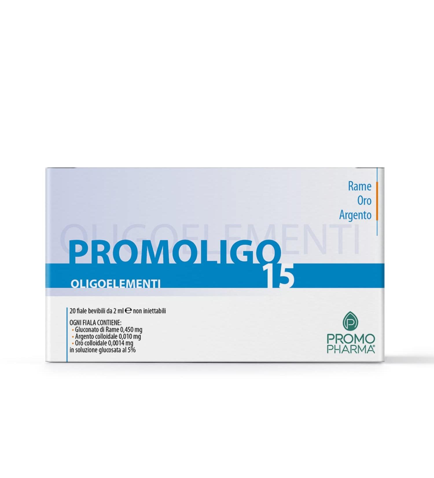 Promopharma Promoligo 15 coppergoldsilver 40 ml - Buy Online on GoSupps.com