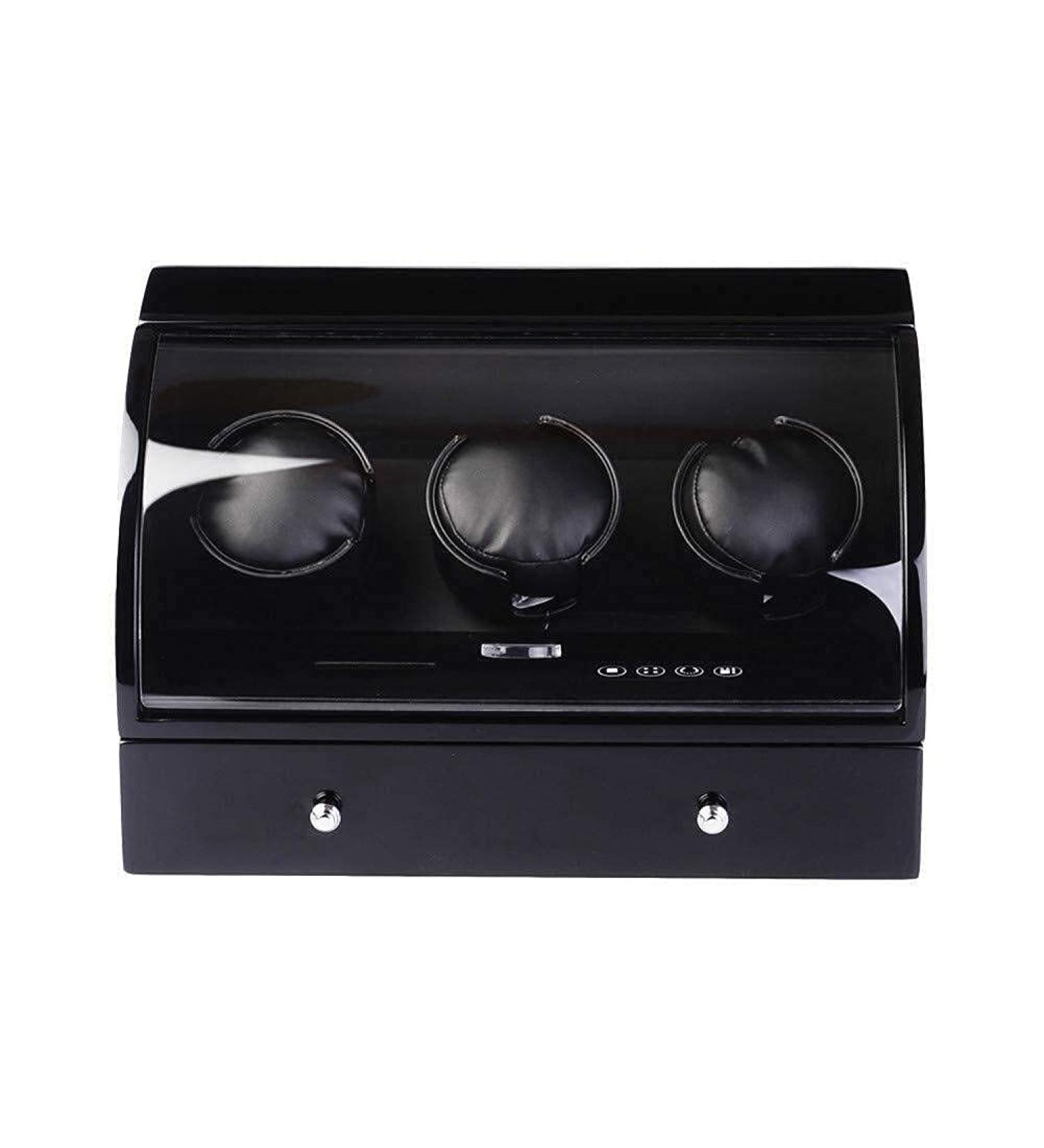 3+3WatchesAutomaticWatchWinderDisplayWoodenStorageCaseGlossWristWatchWinderRotatorSilentMotorwithDrawer Needed - Buy Online on GoSupps.com