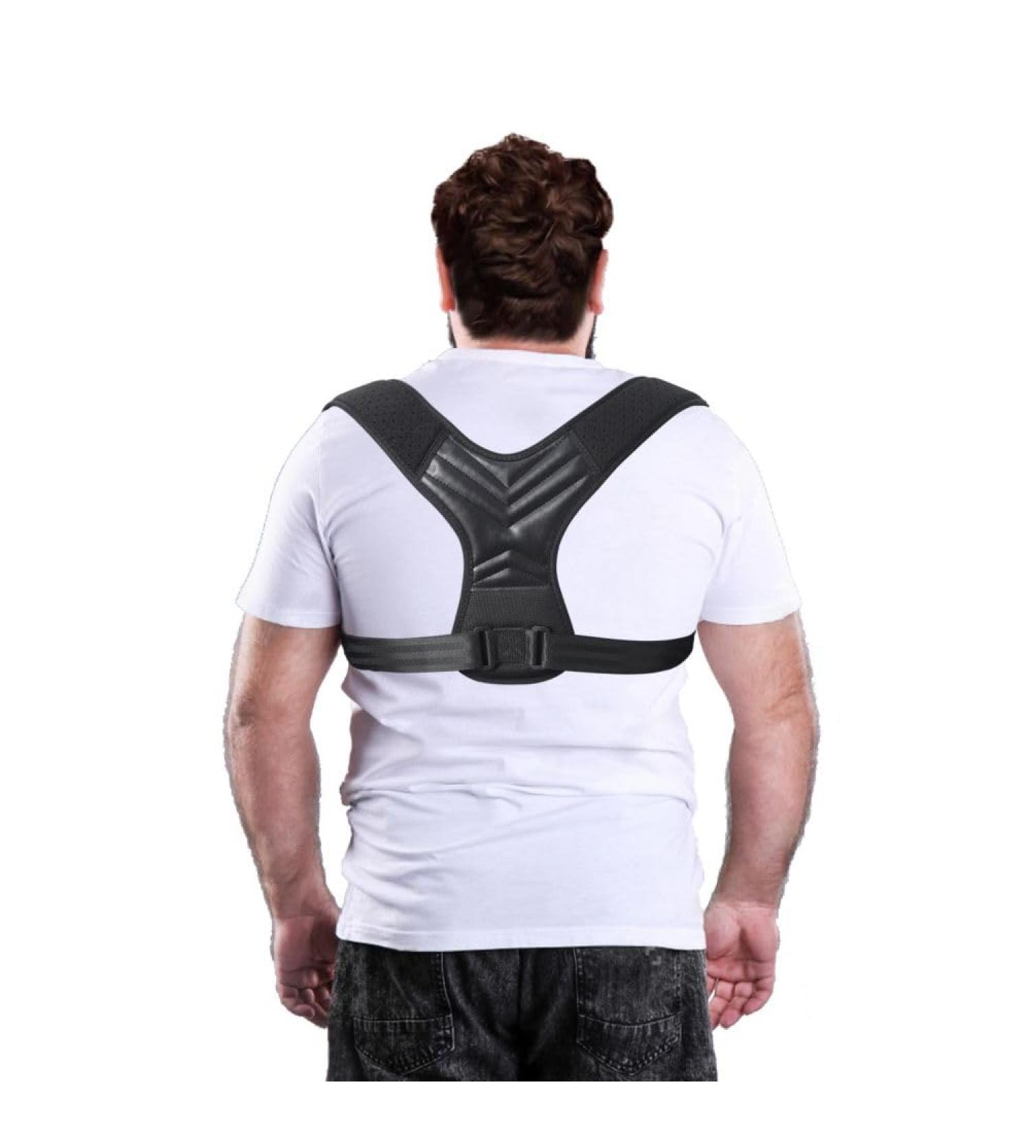 King Mills Plus Size Back Brace - Adjustable Lower Back Pain Support & Posture Corrector for XL to XXXL | Ideal for Big & Tall - Buy Online on GoSupps.com