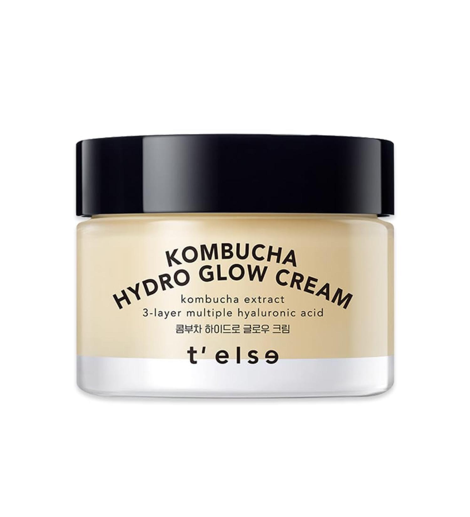 T ELSE Kombucha Hydro Glow Cream 1.69 fl.oz - Vegan Deep Facial Moisturizing & Hydration | Tightening & Soften Skin | Shop Internationally - Buy Online on GoSupps.com