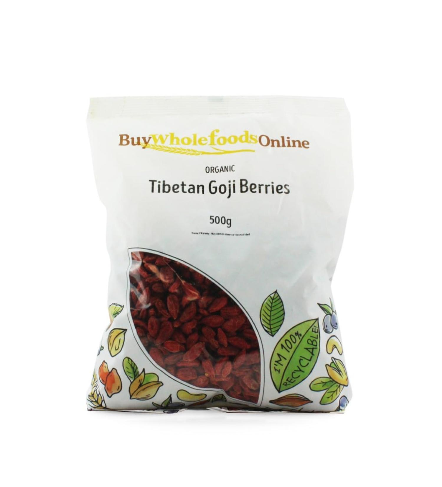 Organic Tibetan Goji Berries 500g