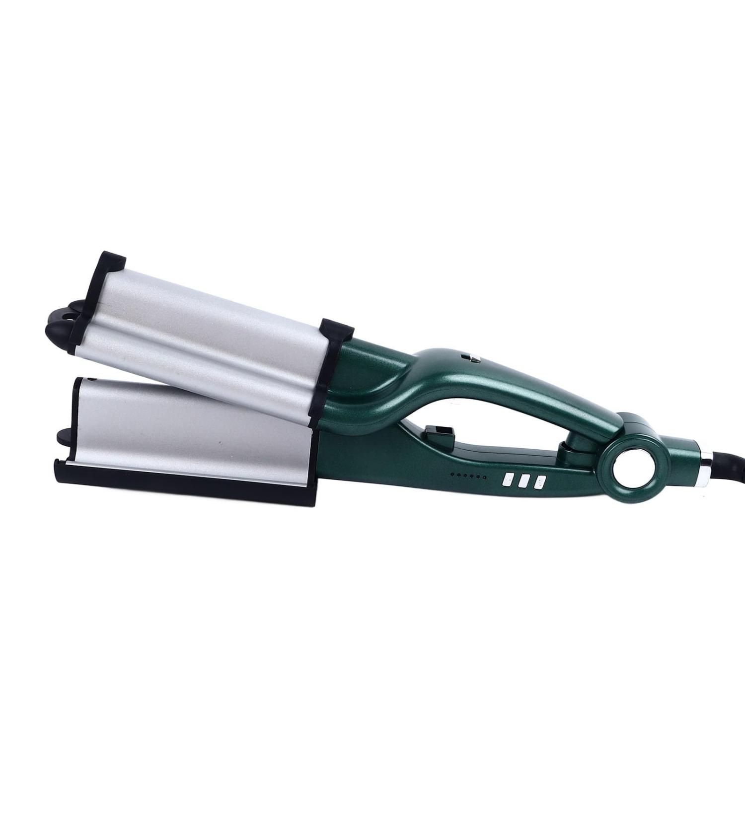 28mm Hair Curling Iron Wand - Fast Heating 3 Barrel Curler for Perfect Waves & Curls - Adjustable Temperature for Women - Buy Online on GoSupps.com