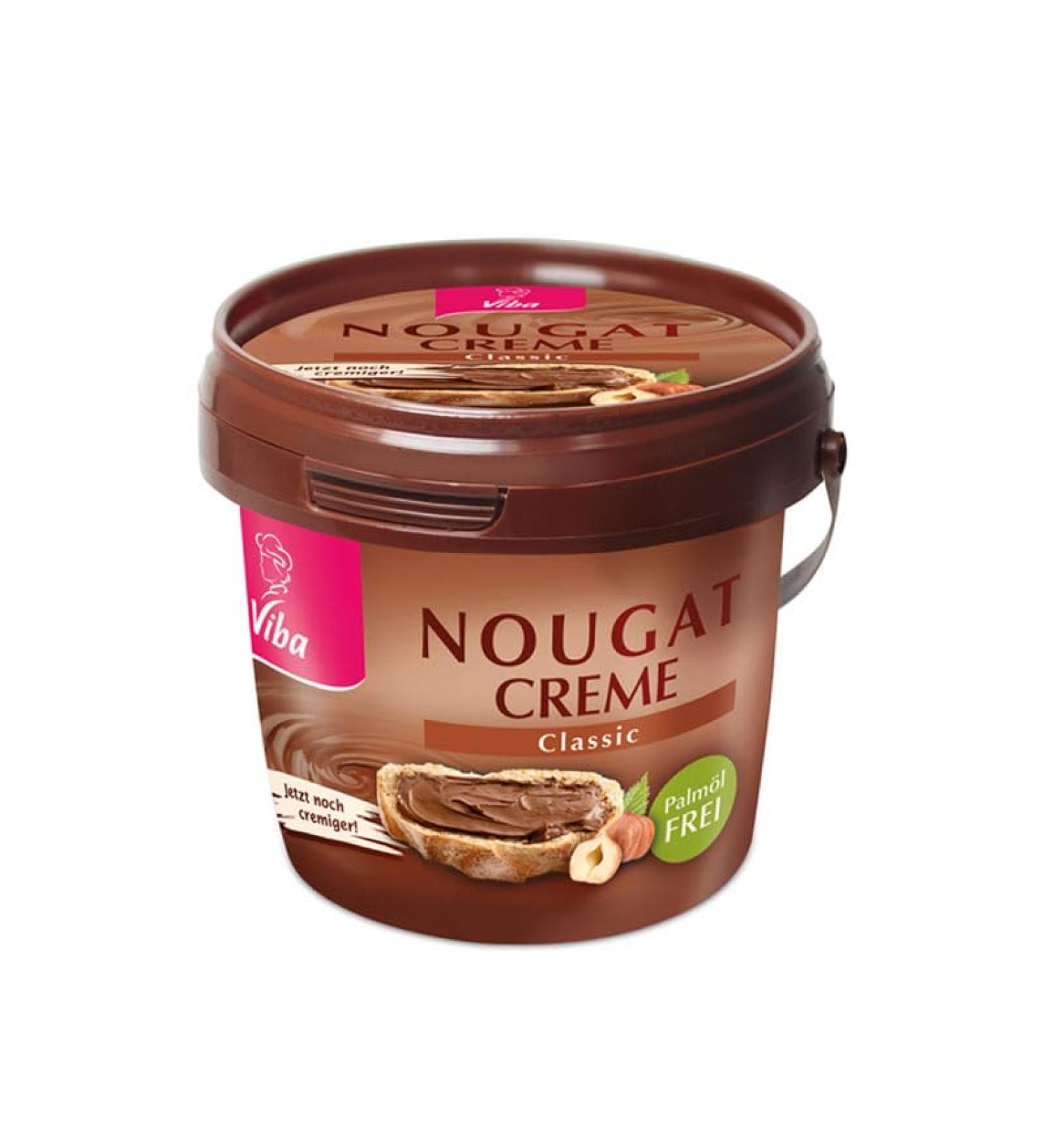 Viba Nougat Cream - Palm Oil Free 375g | Classic Flavor for International Shipping - Buy Online on GoSupps.com