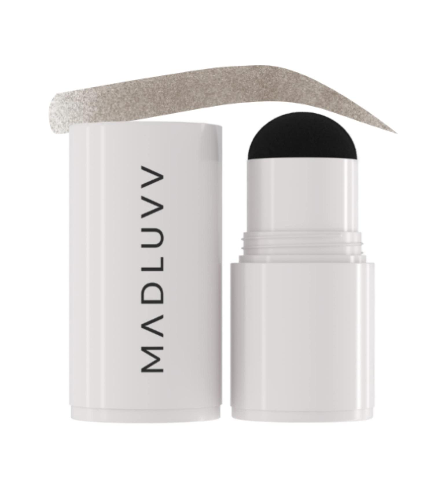 Madluvv 1-Step Brow Stamp Refill - Smudge-Proof Soft Brown Eyebrow Stamp for Filling and Shaping | Water Resistant Pomade Formula - Buy Online on GoSupps.com