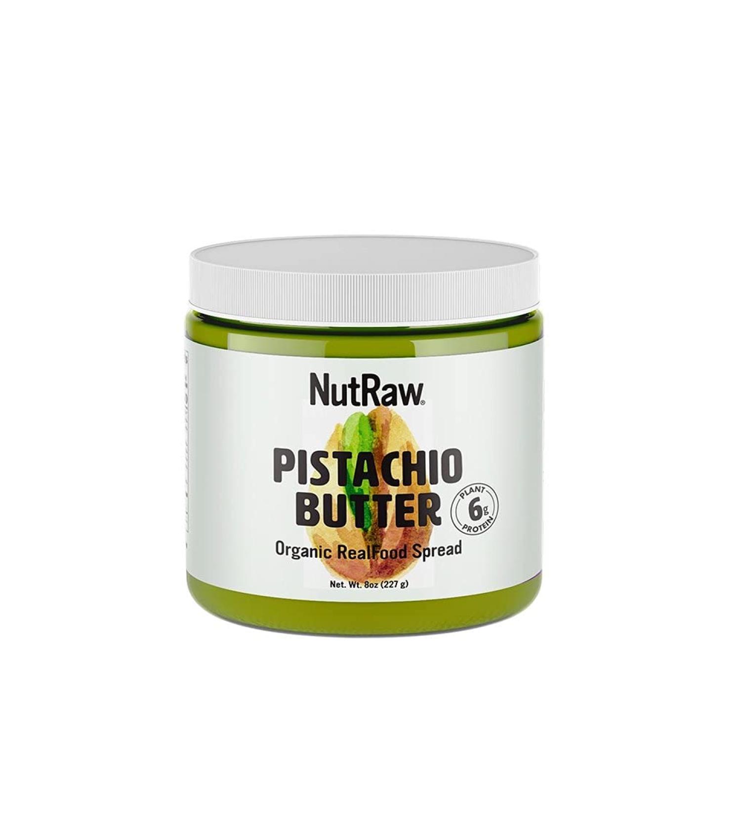 Nutrawbar 100% Raw Pistachio Butter - Organic Superfood Spread 8oz - Buy Online on GoSupps.com