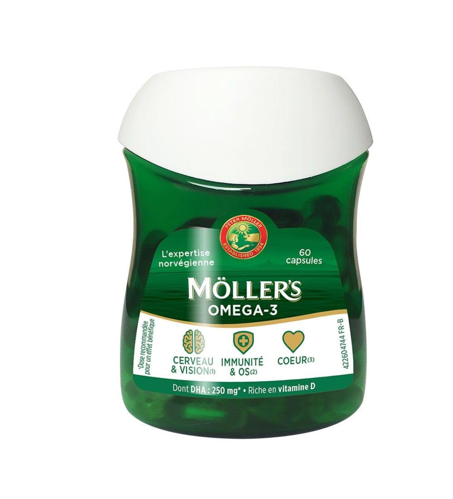 Möller's Omega-3 Double 60 Capsules