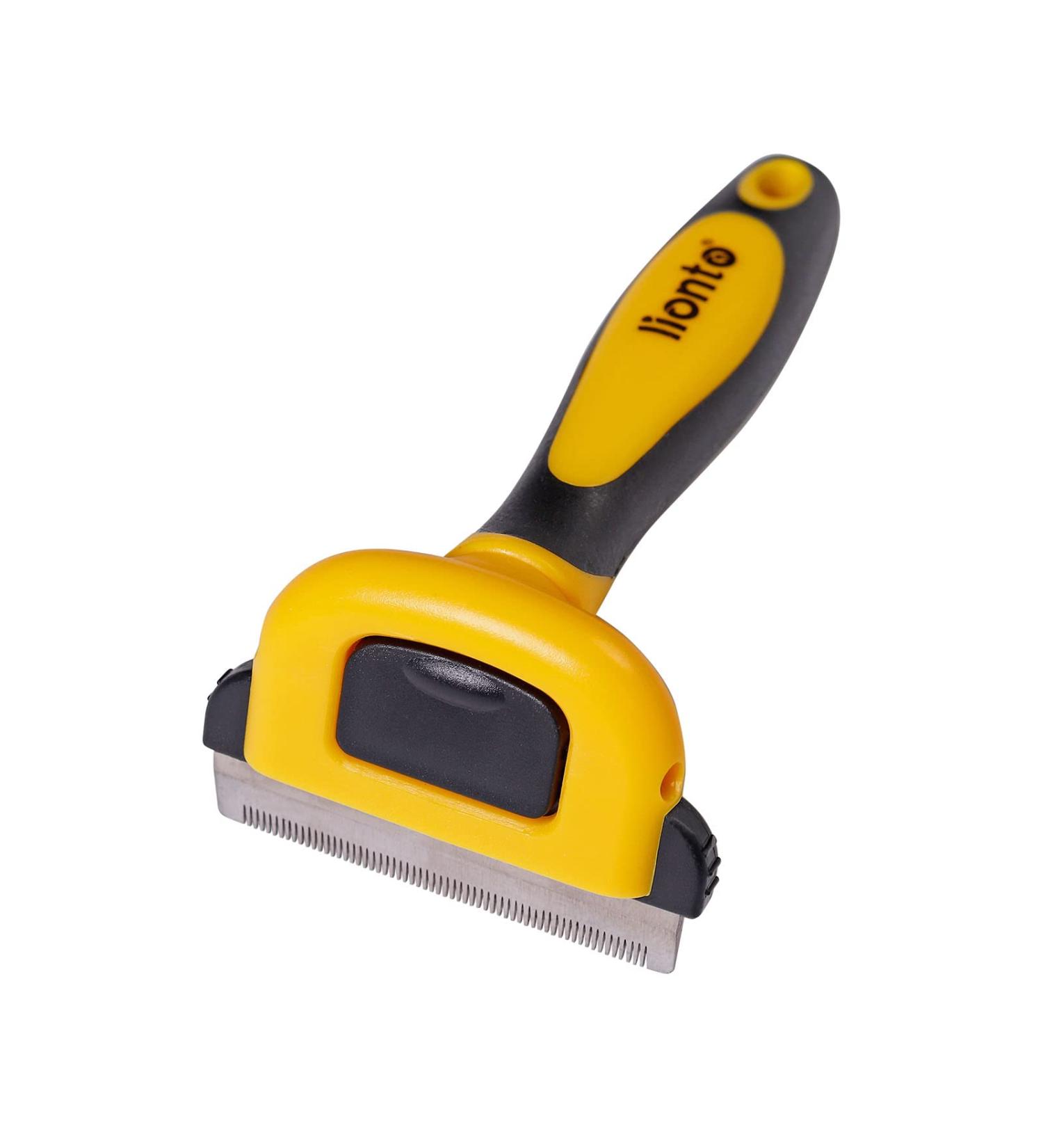 Premium LionTo Undercoat Brush for Dogs | Dog Grooming Comb & Narrow Undercoat Brush - Buy Online on GoSupps.com