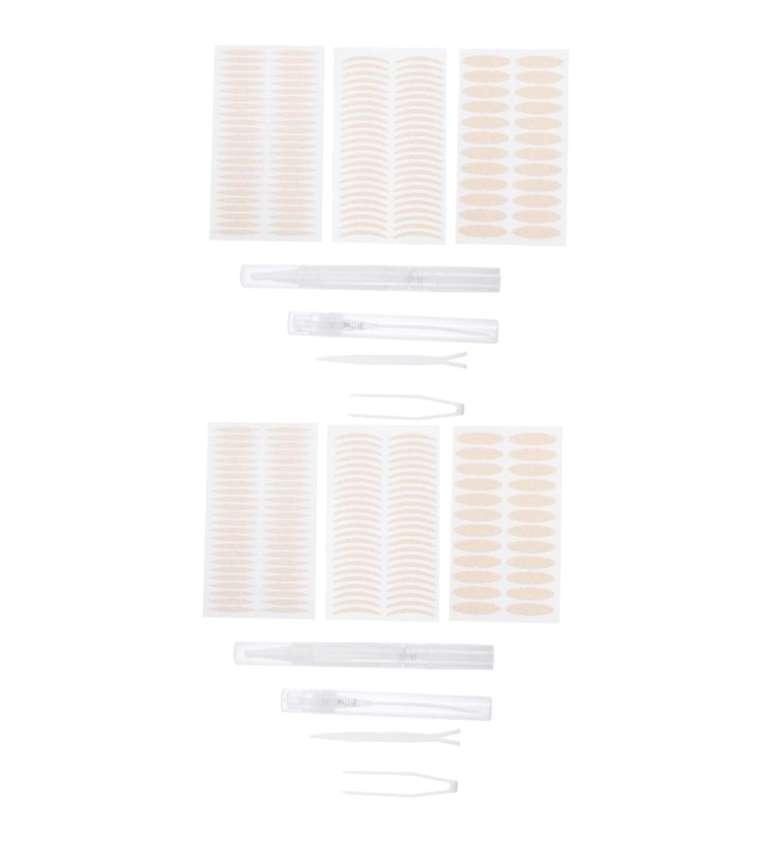 Ipetboom 2 Sets Double Eyelid Sticker Stickers Hooded Eye Lift Strips Eye Sticker Lifting Belt Eyes Woman 3.5x2.4x0.1cmx2pcs Blackx2pcs - Buy Online on GoSupps.com