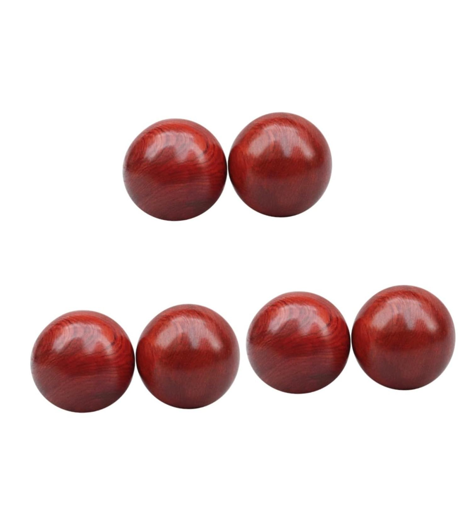 Magiclulu 6 STK Chinese Handballs - Red Massage Balls for Muscle Relief & Relaxation | International Shipping Available - Buy Online on GoSupps.com