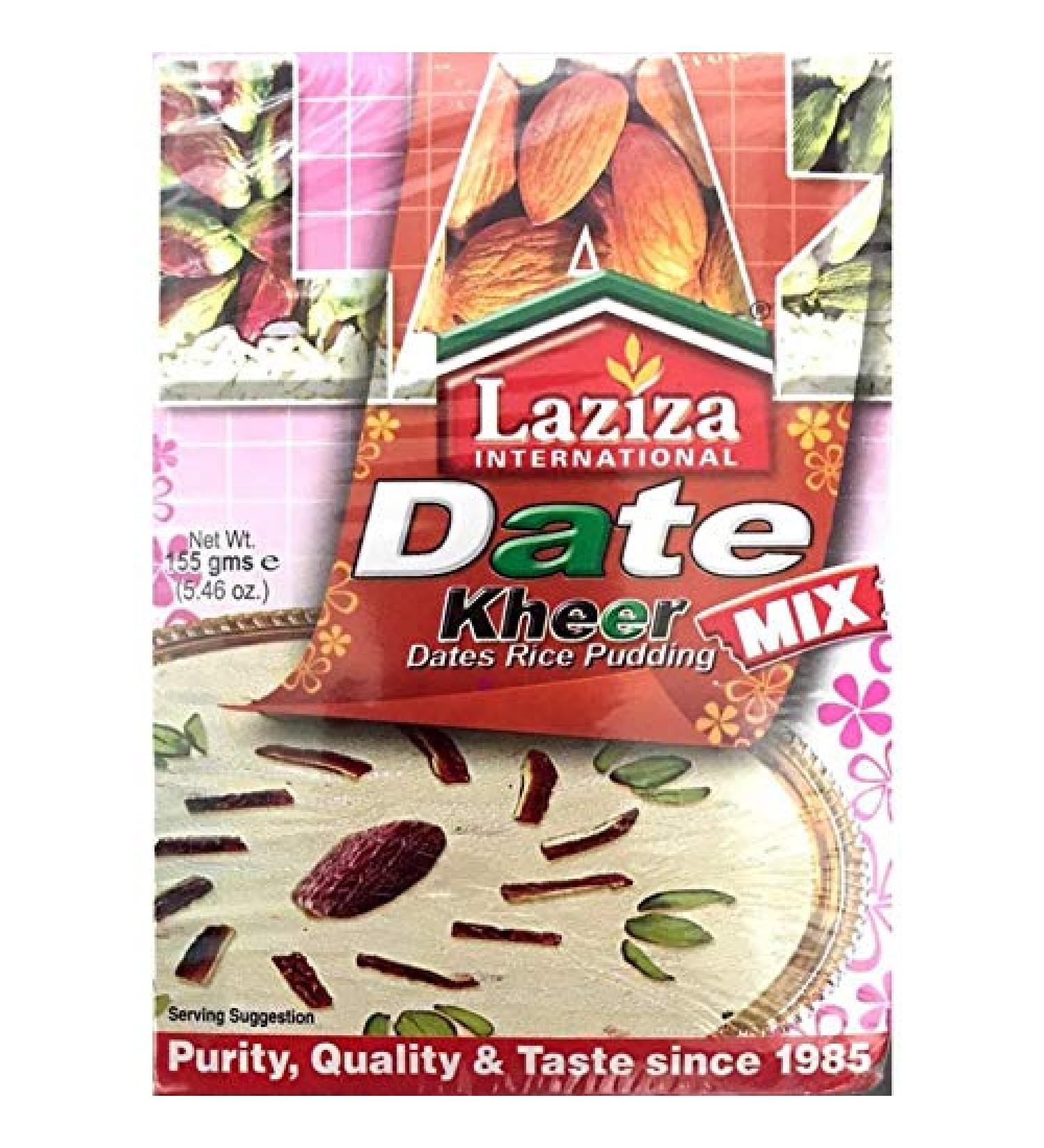 LAZIZA Dates KHEER Mix (Dates Rice Pudding) 155g - Buy Online on GoSupps.com