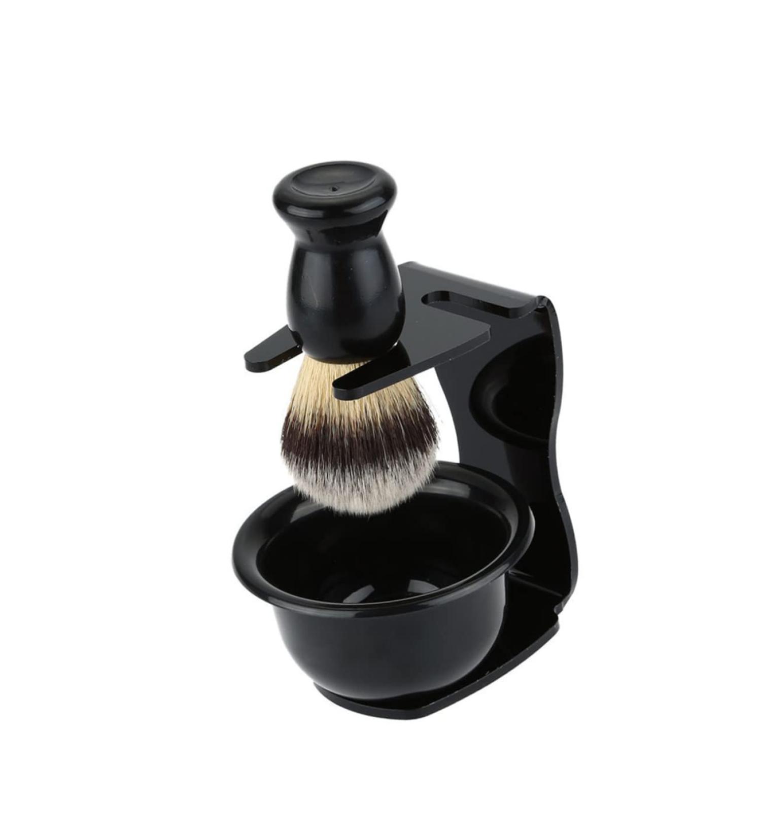 Beavorty Razor Brush & Shaving Cup Set - Premium Shaving Foam Container for Men | International Shipping Available - Buy Online on GoSupps.com