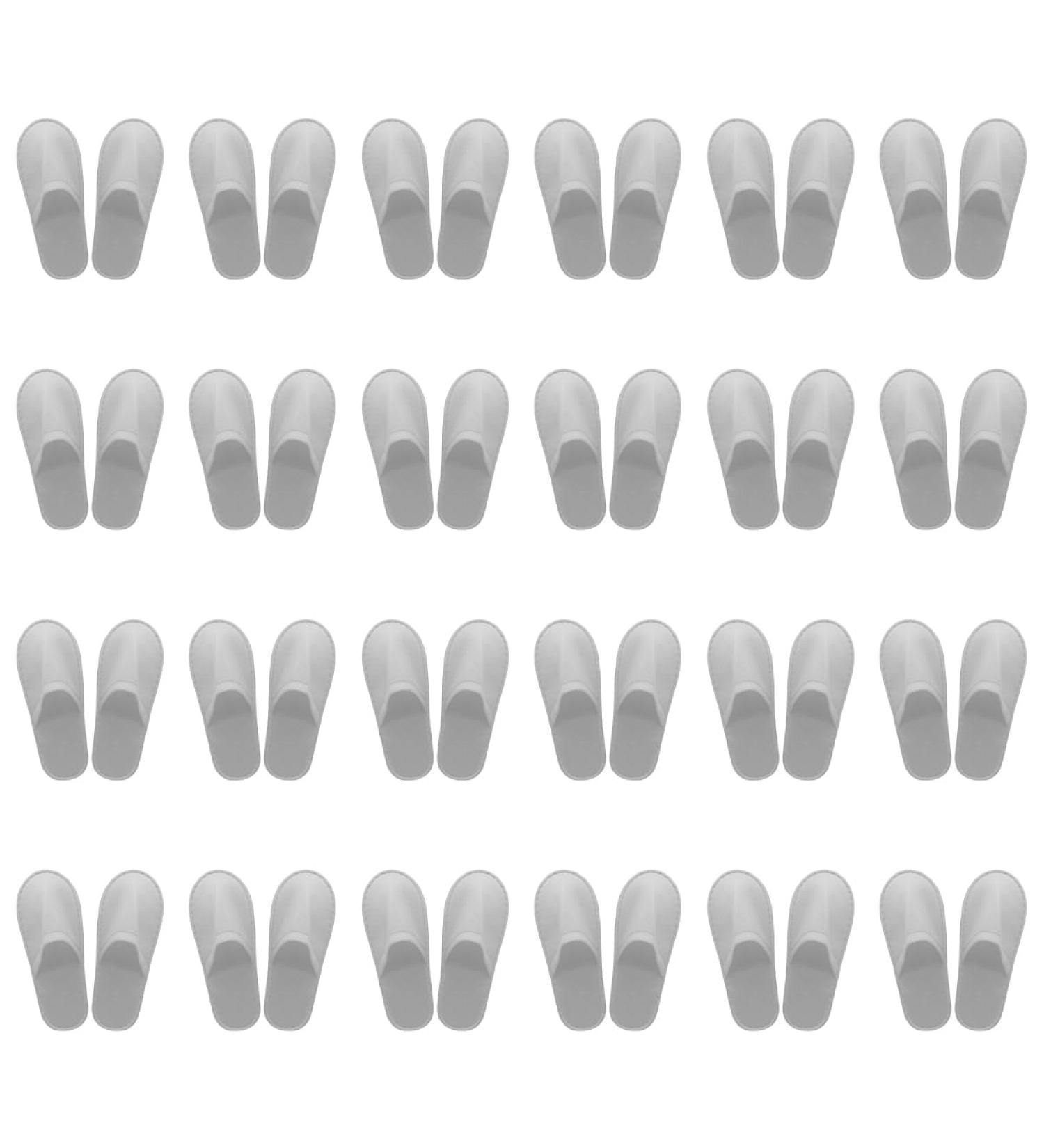 Buy KMOCEPLY 24 Pairs Unisex Disposable House Shoes Non-Slip Slippers for Guests Hotels Weddings & Home Closed Toe 42 EU Wide Comfortable & Convenient - Buy Online on GoSupps.com