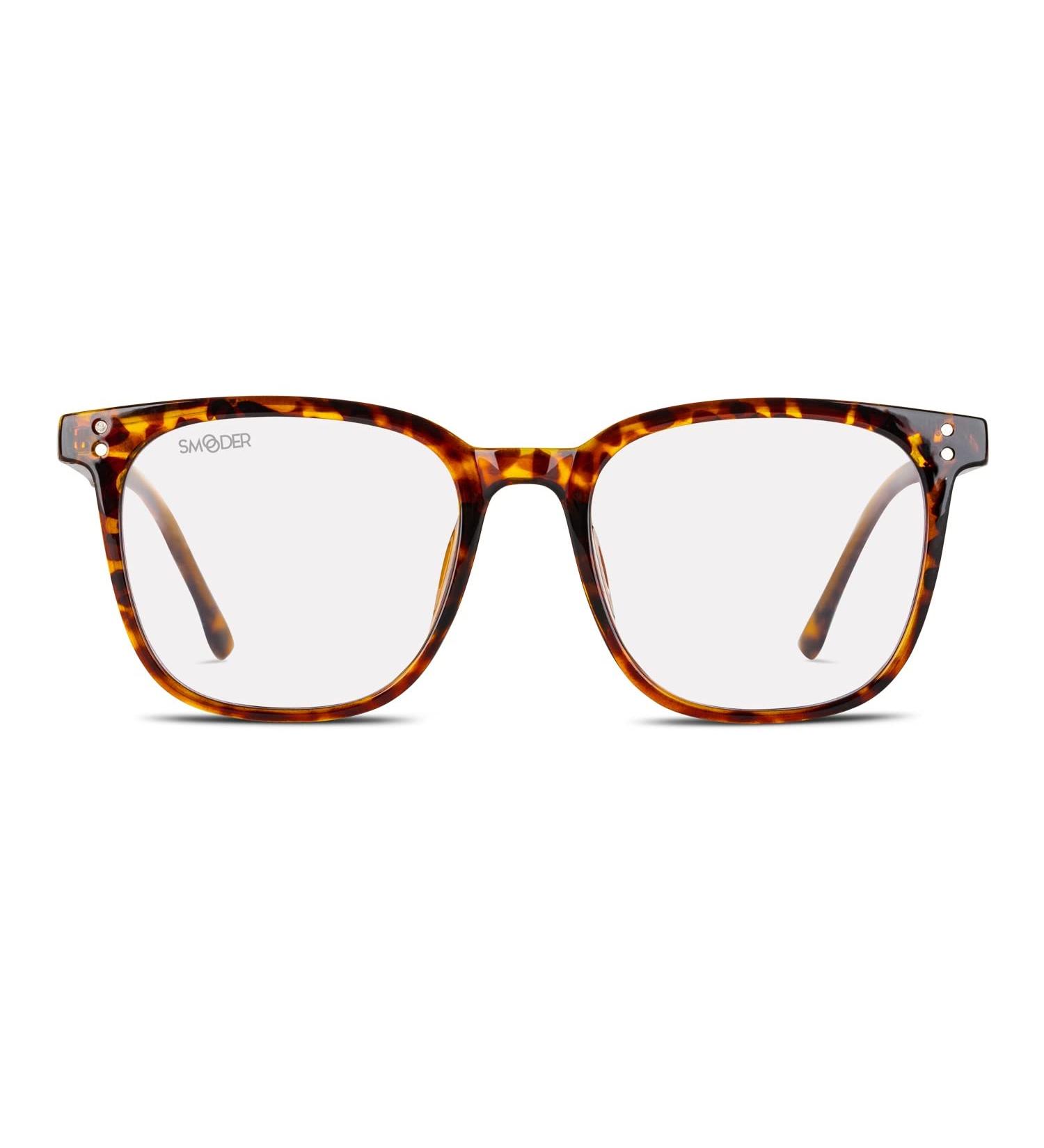 SMOODER Computer Glasses KAMPAK - Stylish Blue Light Blocking Tortoise Frames for Men & Women | International Shipping Available - Buy Online on GoSupps.com