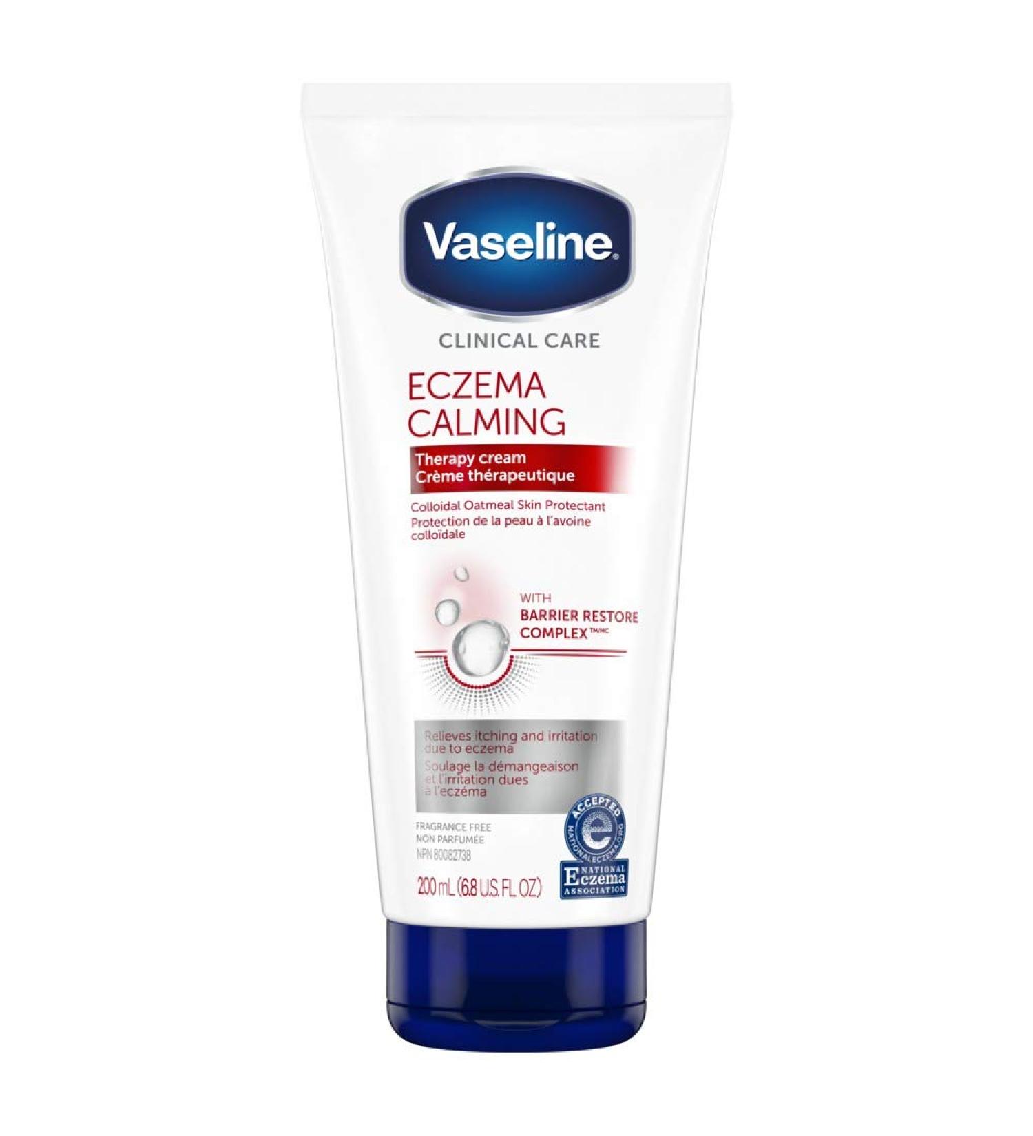 Vaseline Eczema Calming Barrier Repair Body Cream 6.8 fl oz - Buy Online on GoSupps.com
