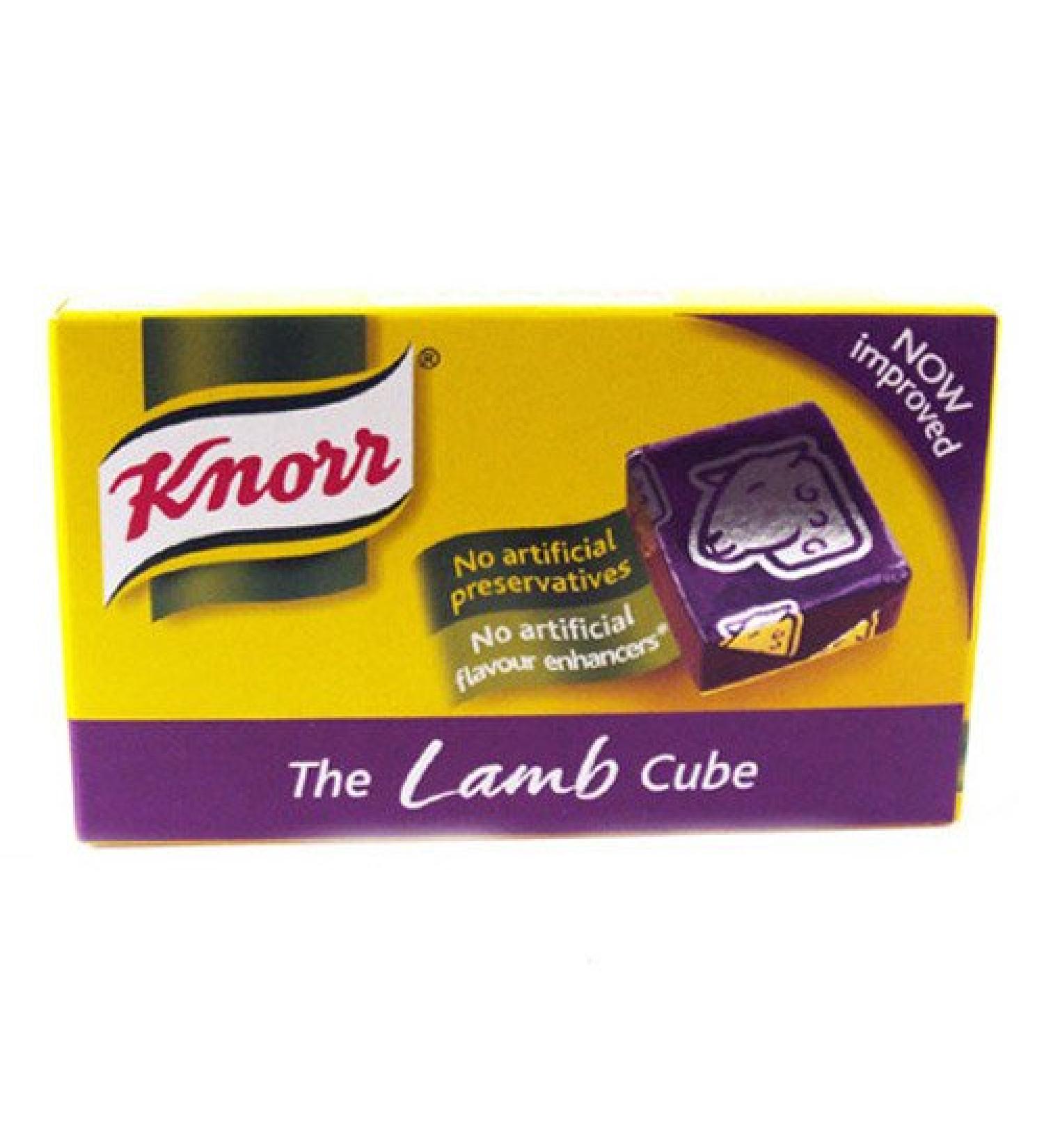 Knorr Lamb Stock Cubes 8 Pack 50g