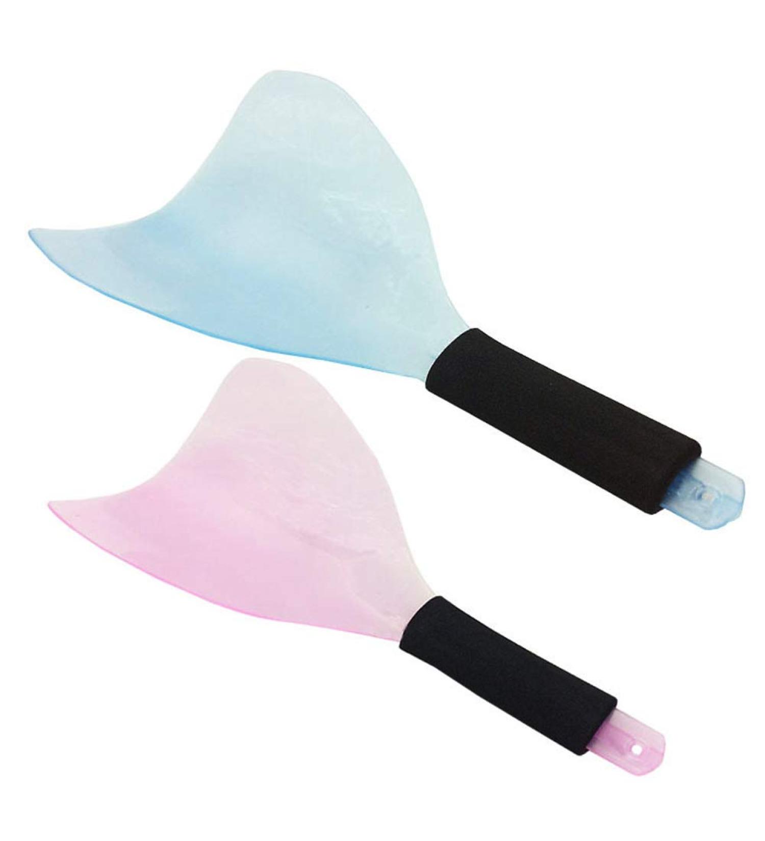 2Pcs Pro Hair Salon Mask Face Hairspray Protector - Pink & Blue - Buy Online on GoSupps.com