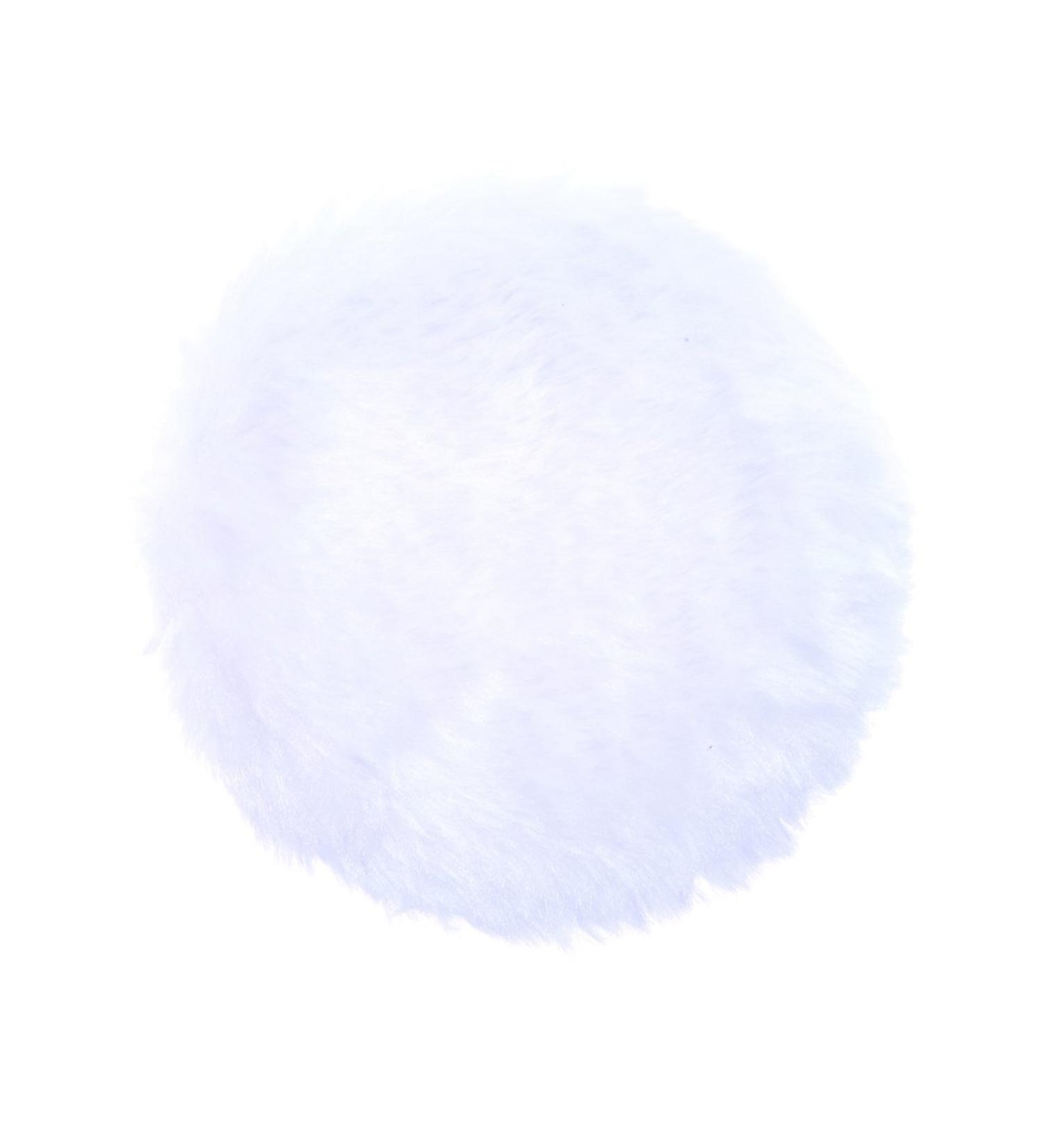 Anleolife 5Pcs White Fluffy Body & Face Powder Puffs - 3 inch Blending Sponge for Foundation Makeup - Washable & Reusable - Velour Puffs - 5pcs/package - Buy Online on GoSupps.com